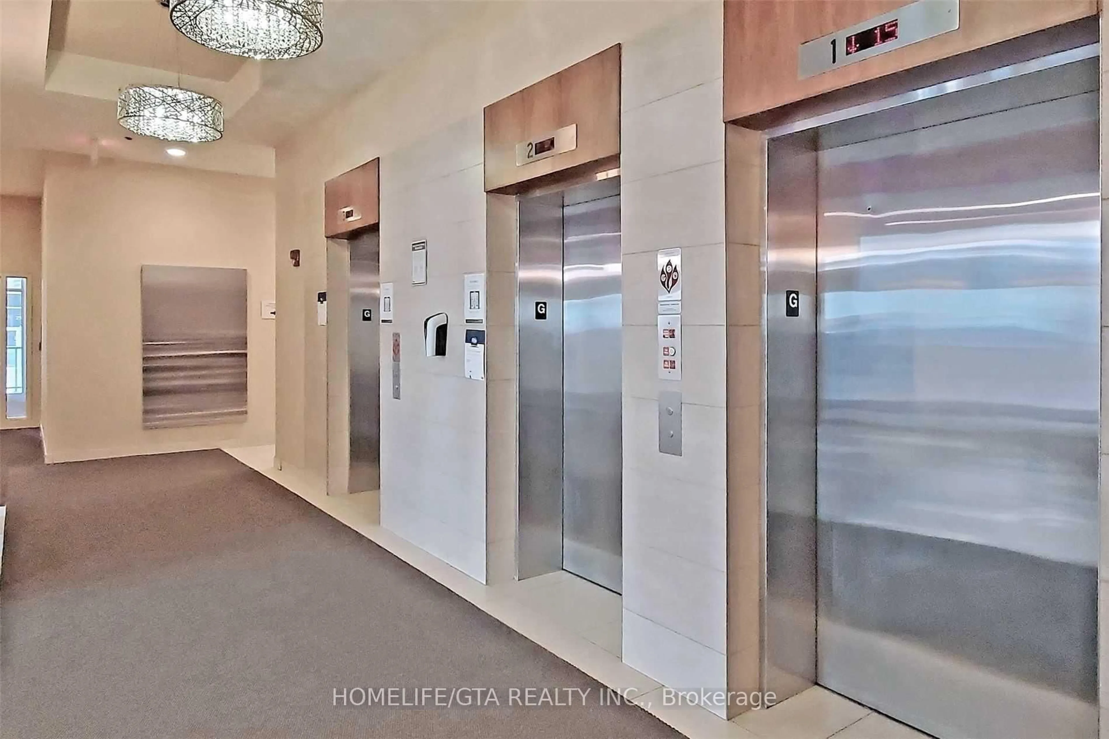 Indoor foyer for 50 Town Centre Crt #1511, Toronto Ontario M1P 0A9