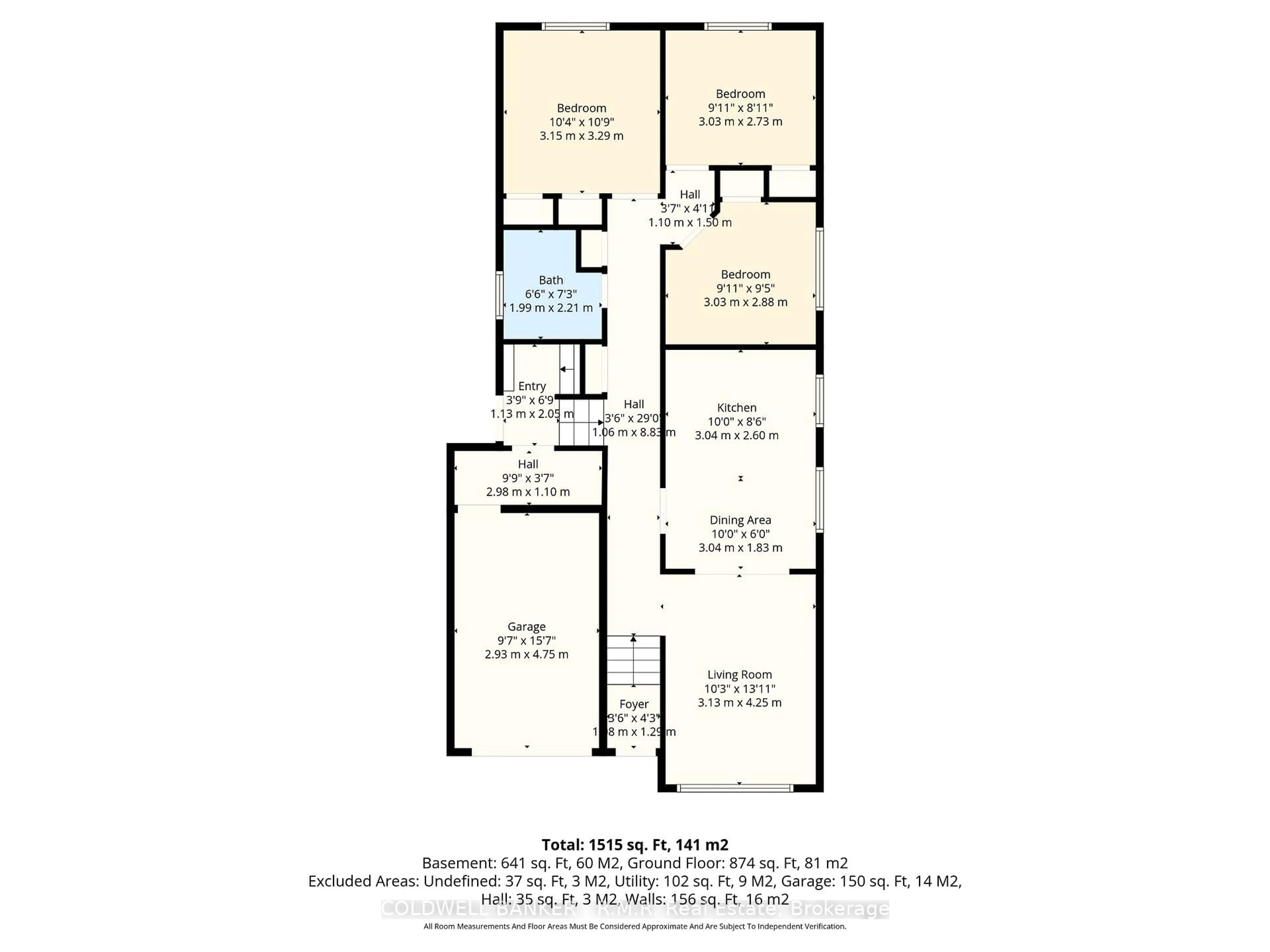 Floor plan for 590 Pondtail Crt, Oshawa Ontario L1K 2C7