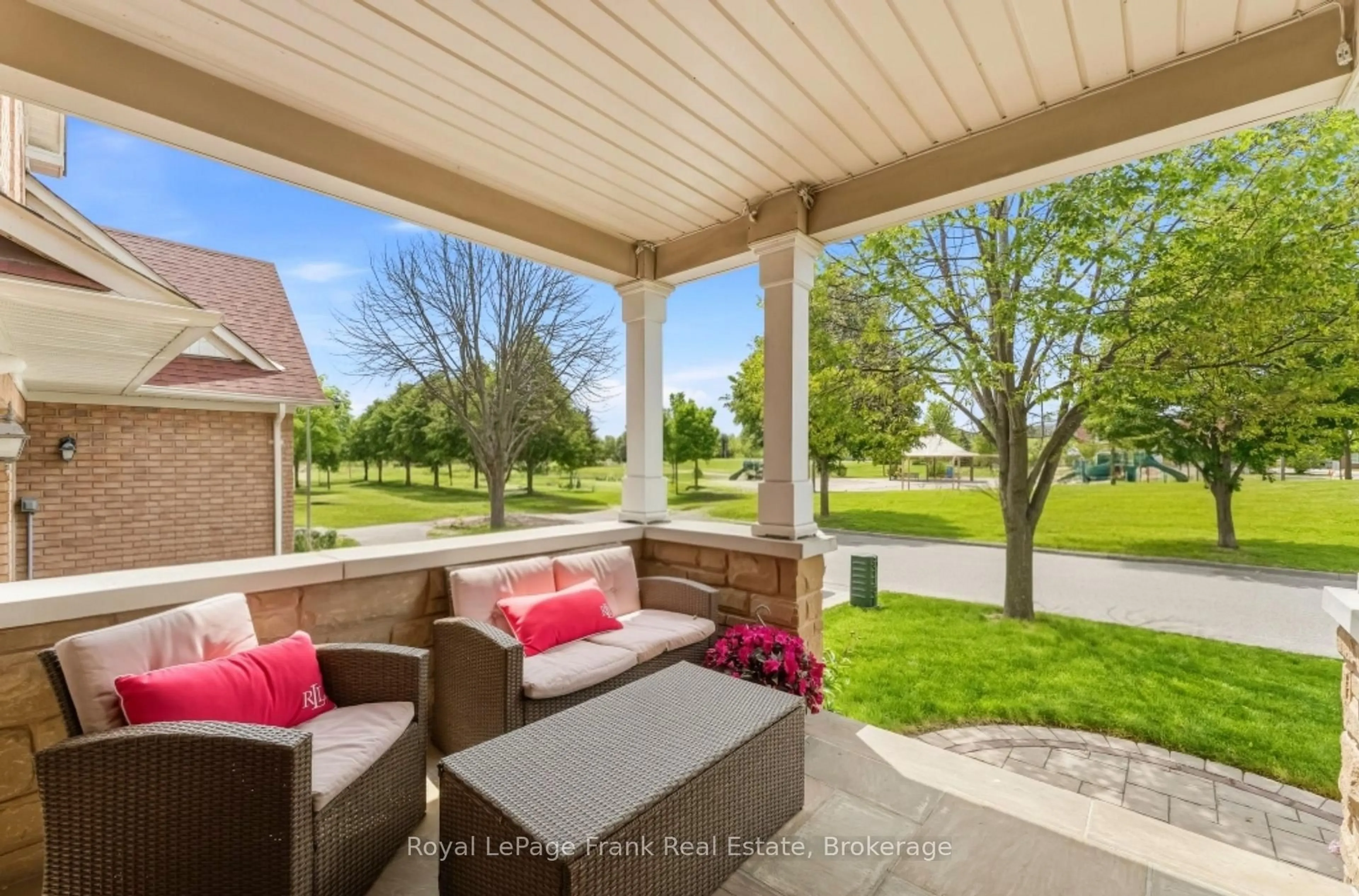 Patio, water/lake/river/ocean view for 51 Goodhart Cres, Ajax Ontario L1T 4J1