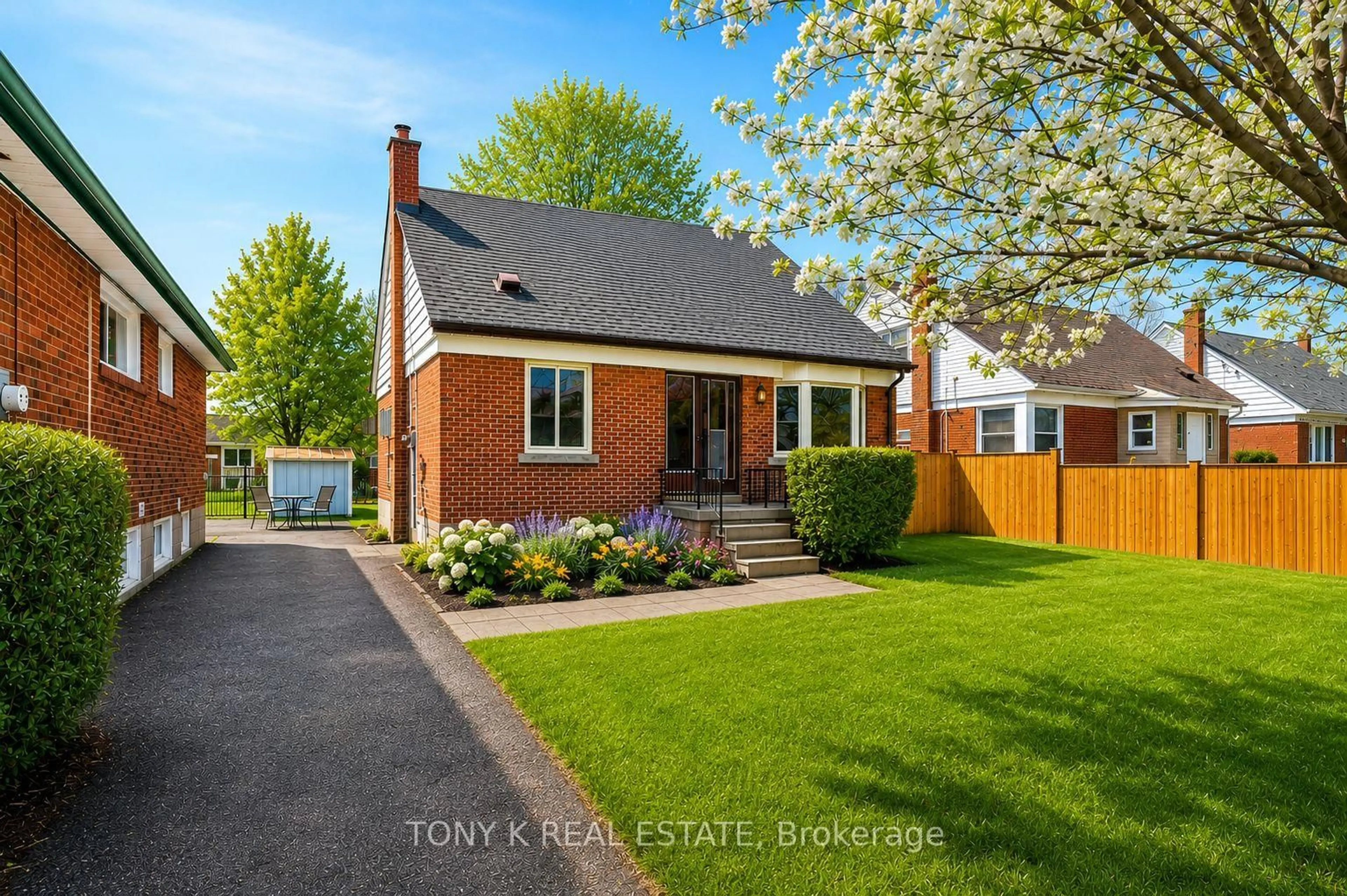 Home with brick exterior material, street for 23 Scotswood Rd, Toronto Ontario M1R 3N3