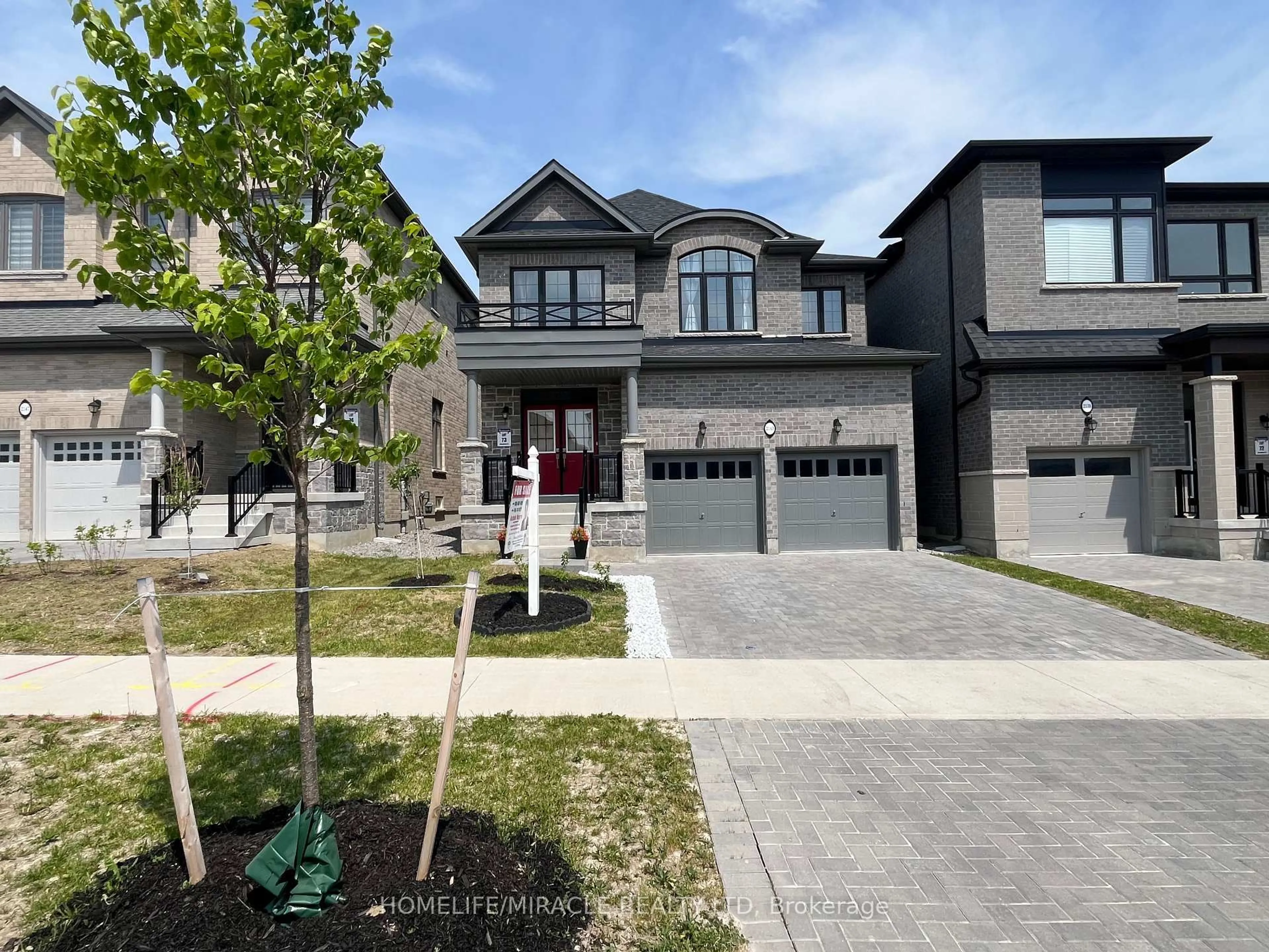 Home with brick exterior material, street for 2143 Hallandale St, Oshawa Ontario L1H 8L7