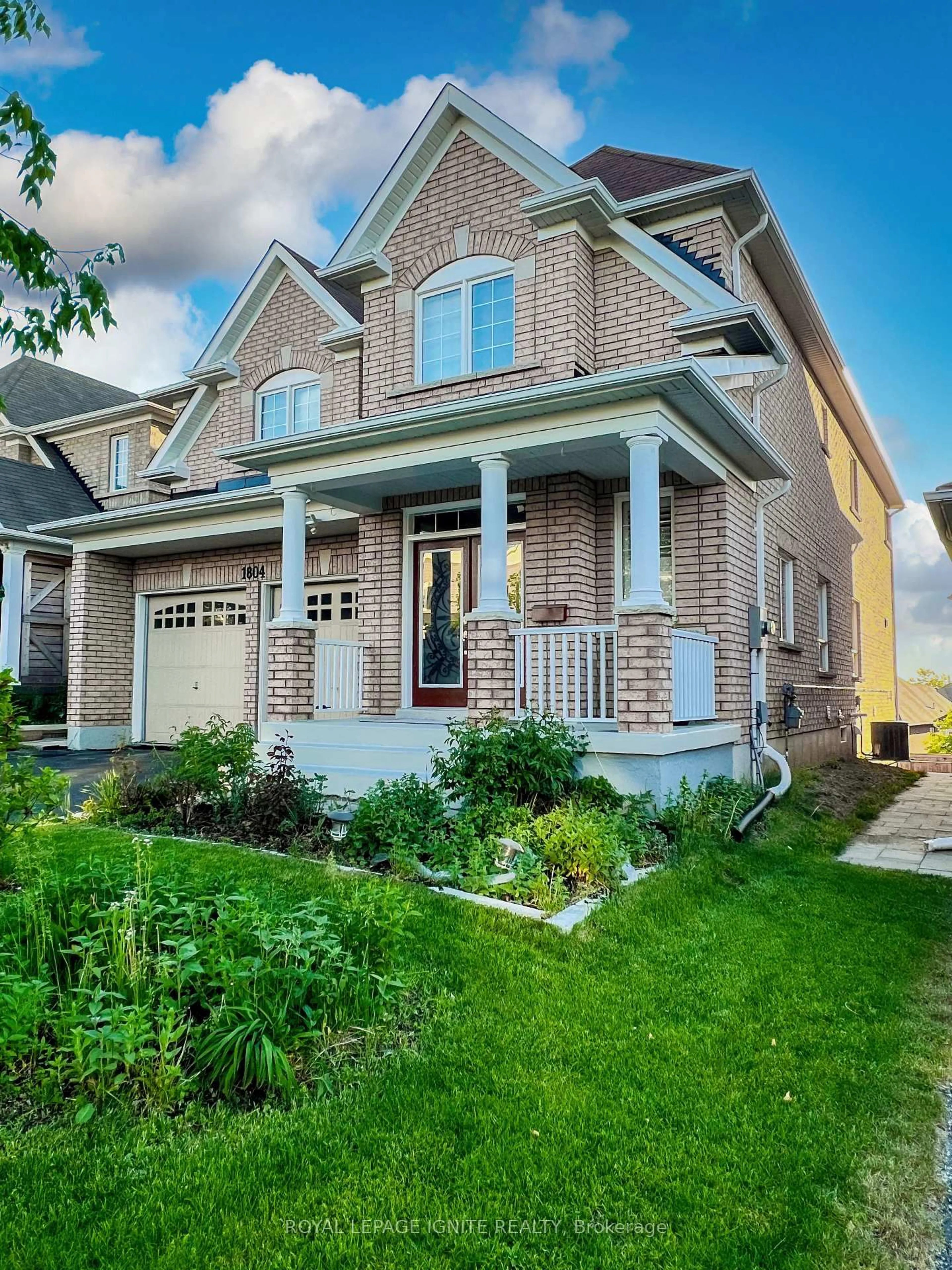 Home with brick exterior material, street for 1804 Finkle Dr, Oshawa Ontario L1K 0R4