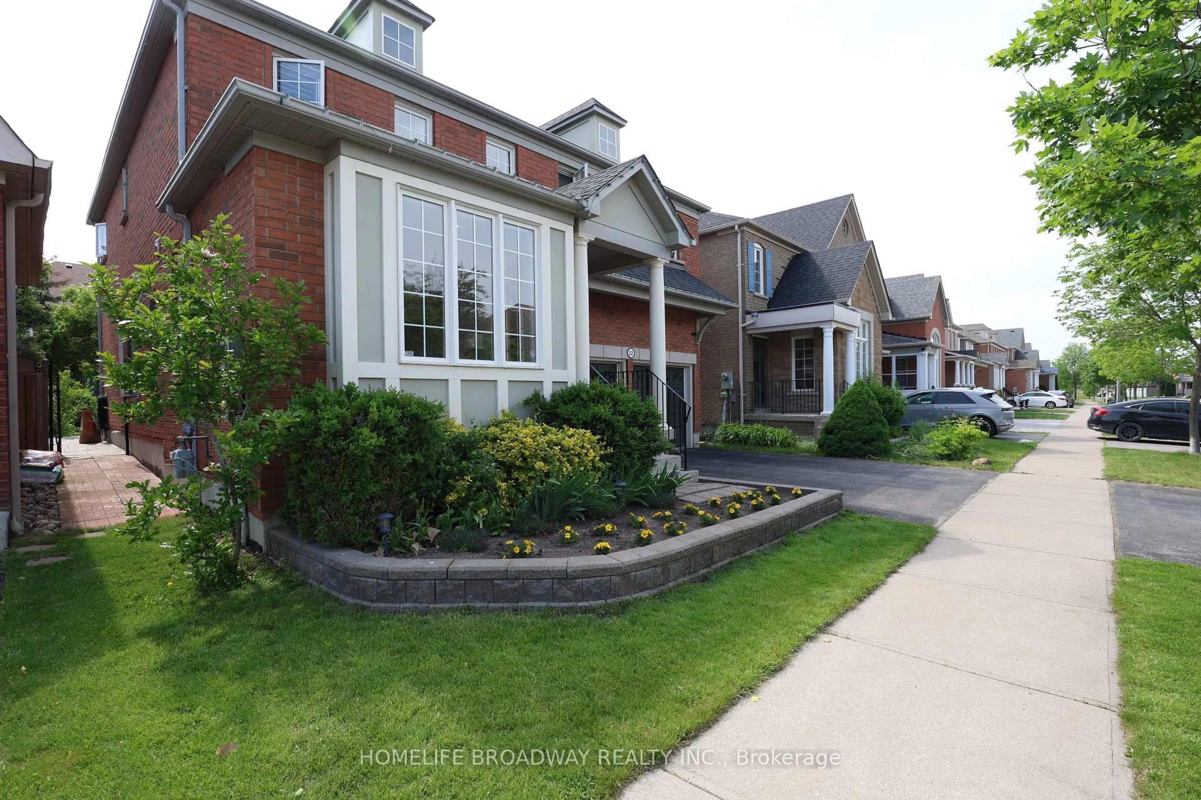 Home with brick exterior material, street for 22 Morland Cres, Ajax Ontario L1T 4P5