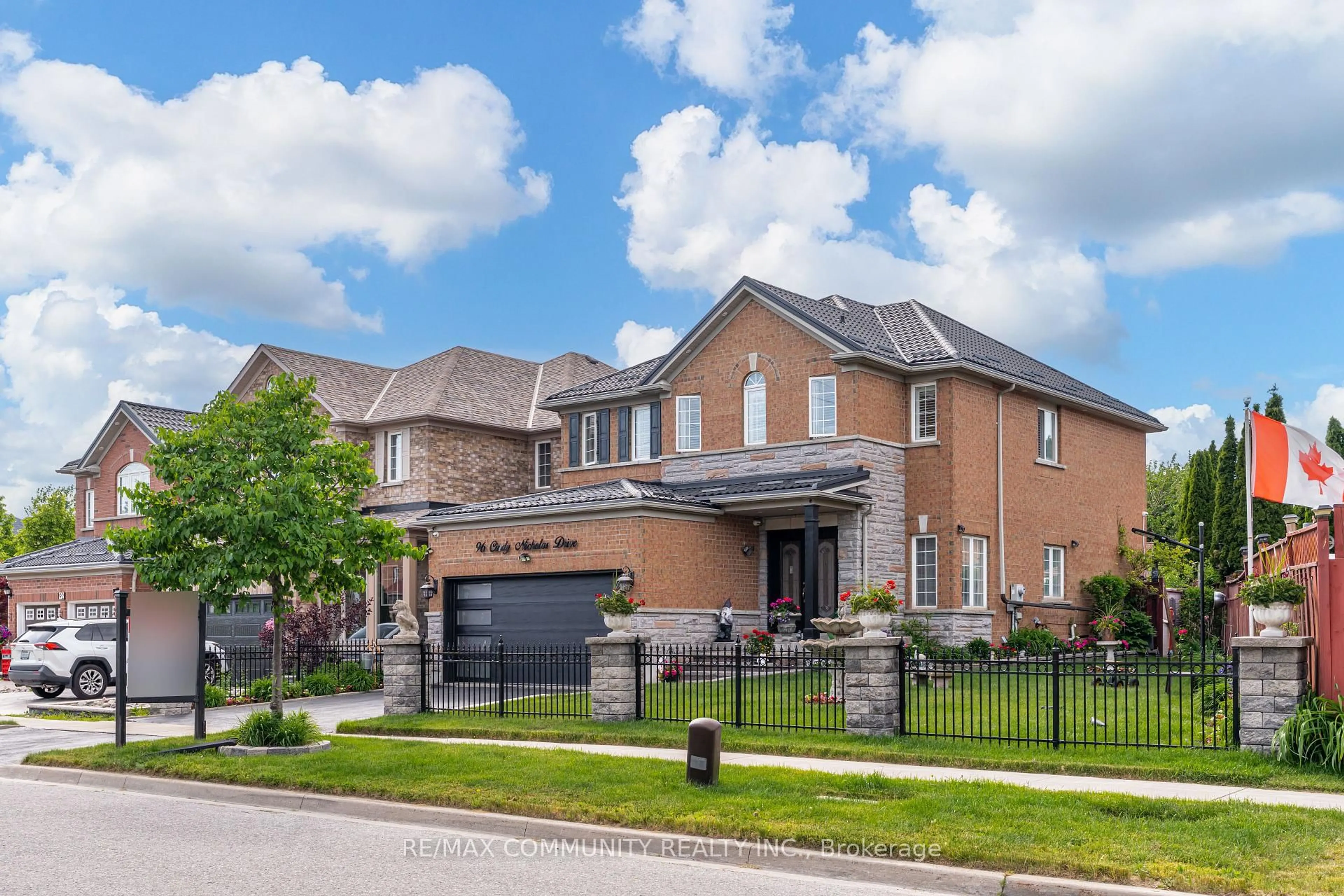 Home with brick exterior material, street for 96 Cindy Nicholas Dr, Toronto Ontario M1E 5L1