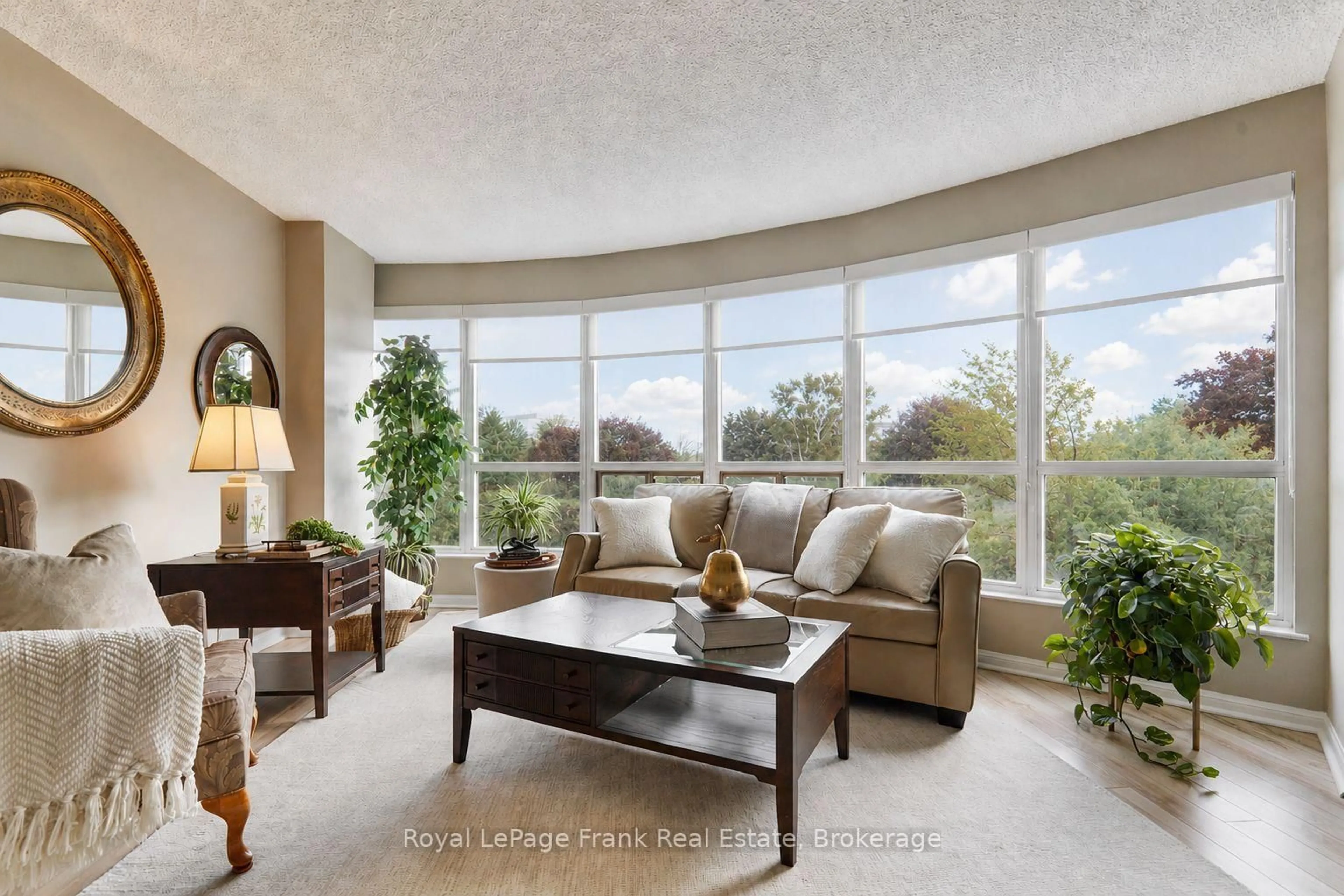 Living room with furniture, unknown for 712 Rossland Rd #307, Whitby Ontario L1N 9E8
