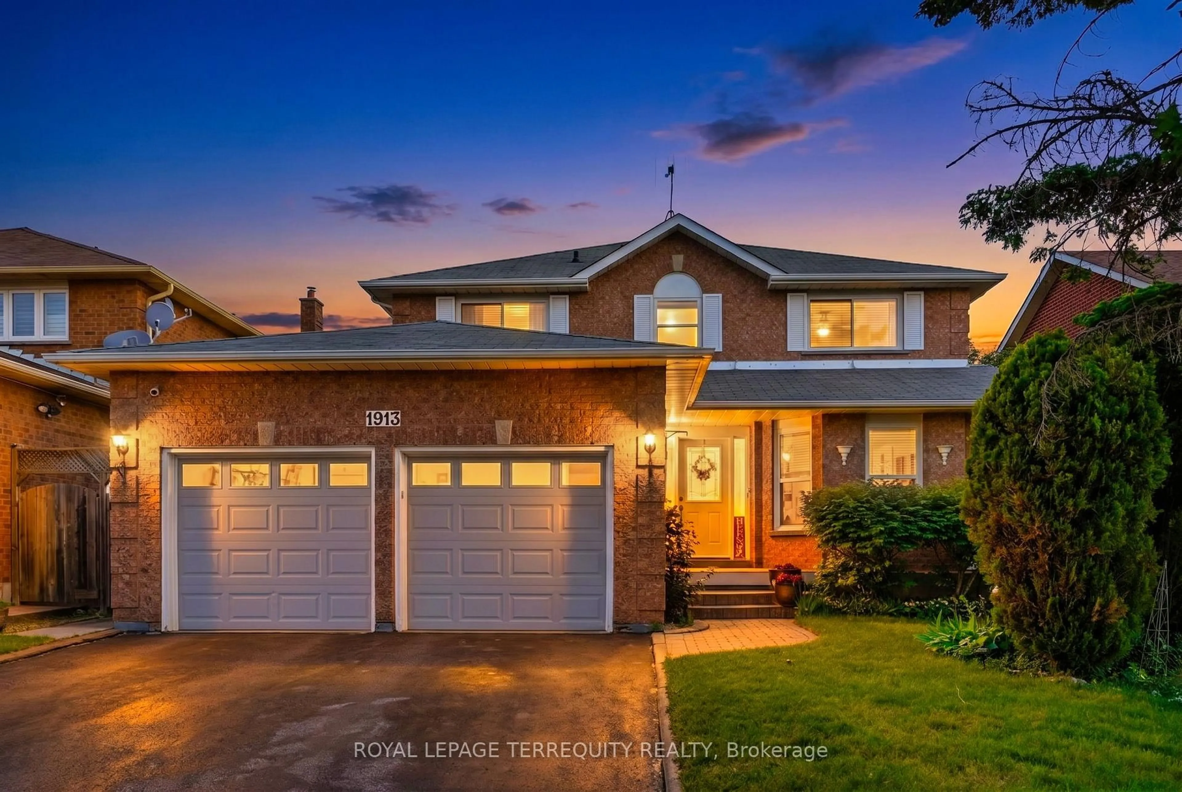 Home with brick exterior material, street for 1913 Rosebank Rd, Pickering Ontario L1V 1P7