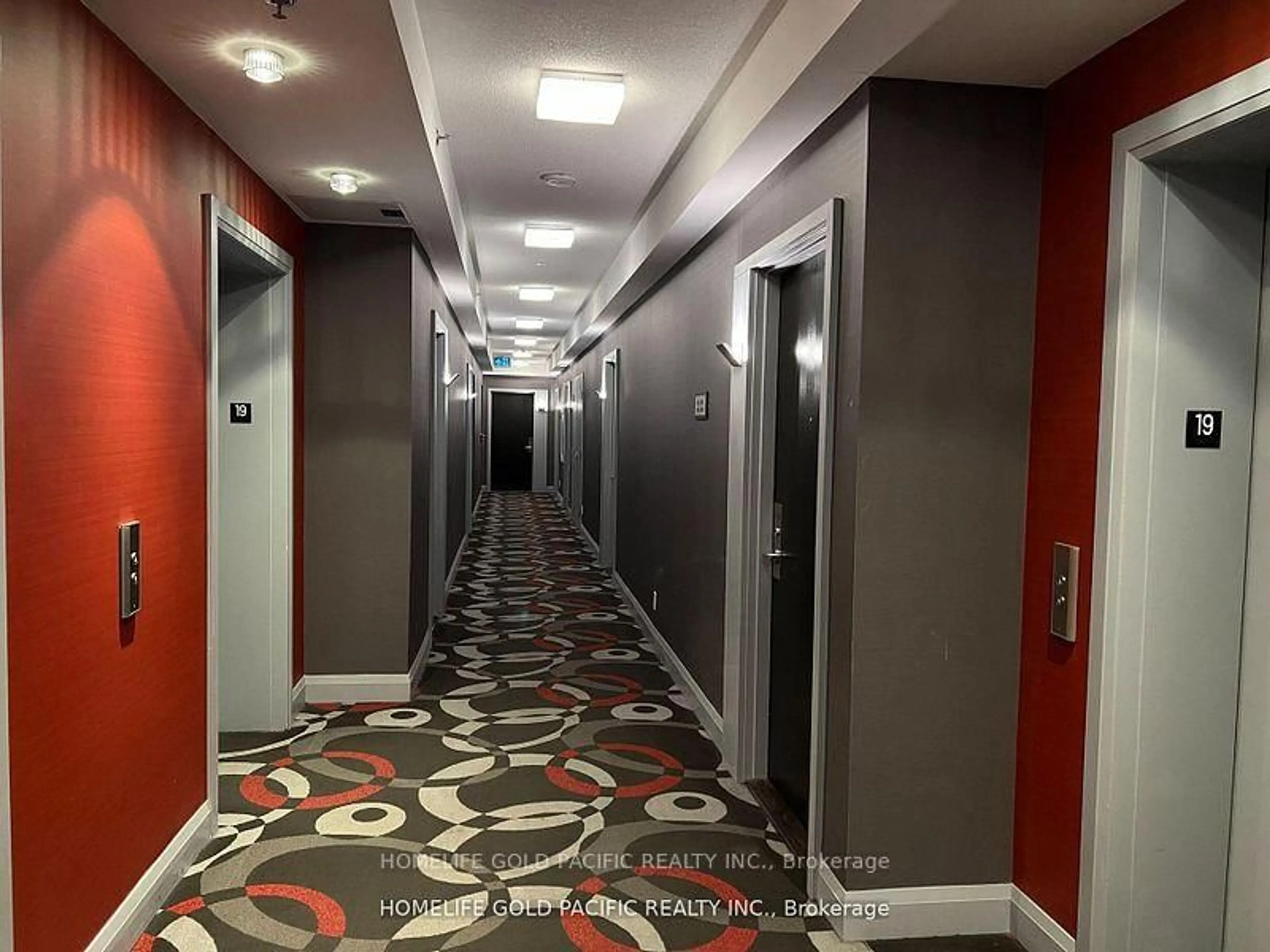 Indoor foyer for 195 Bonis Ave #2305, Toronto Ontario M1T 0A5
