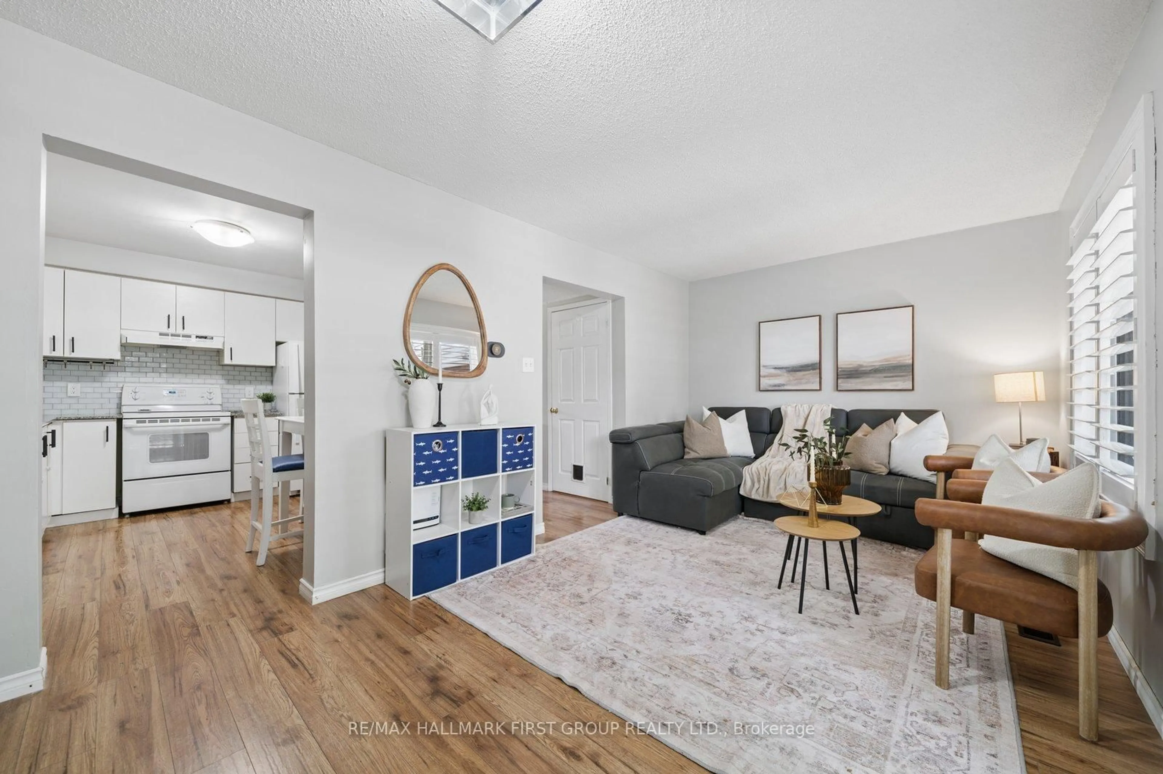 Living room with furniture, unknown for 95 Vail Meadows Cres, Clarington Ontario L1C 4T3