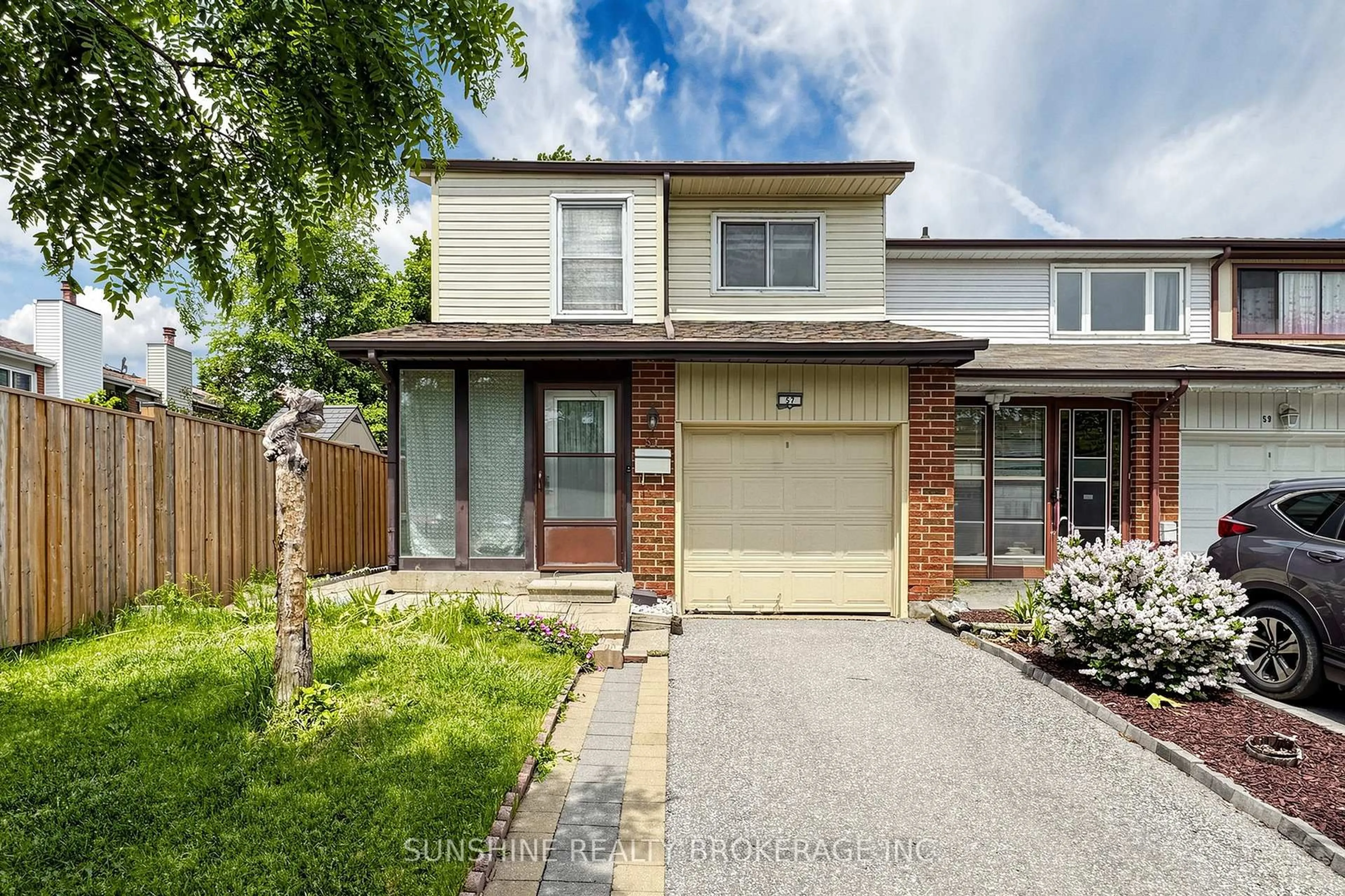 Home with brick exterior material, street for 57 Springhouse Sq, Toronto Ontario M1W 2X2