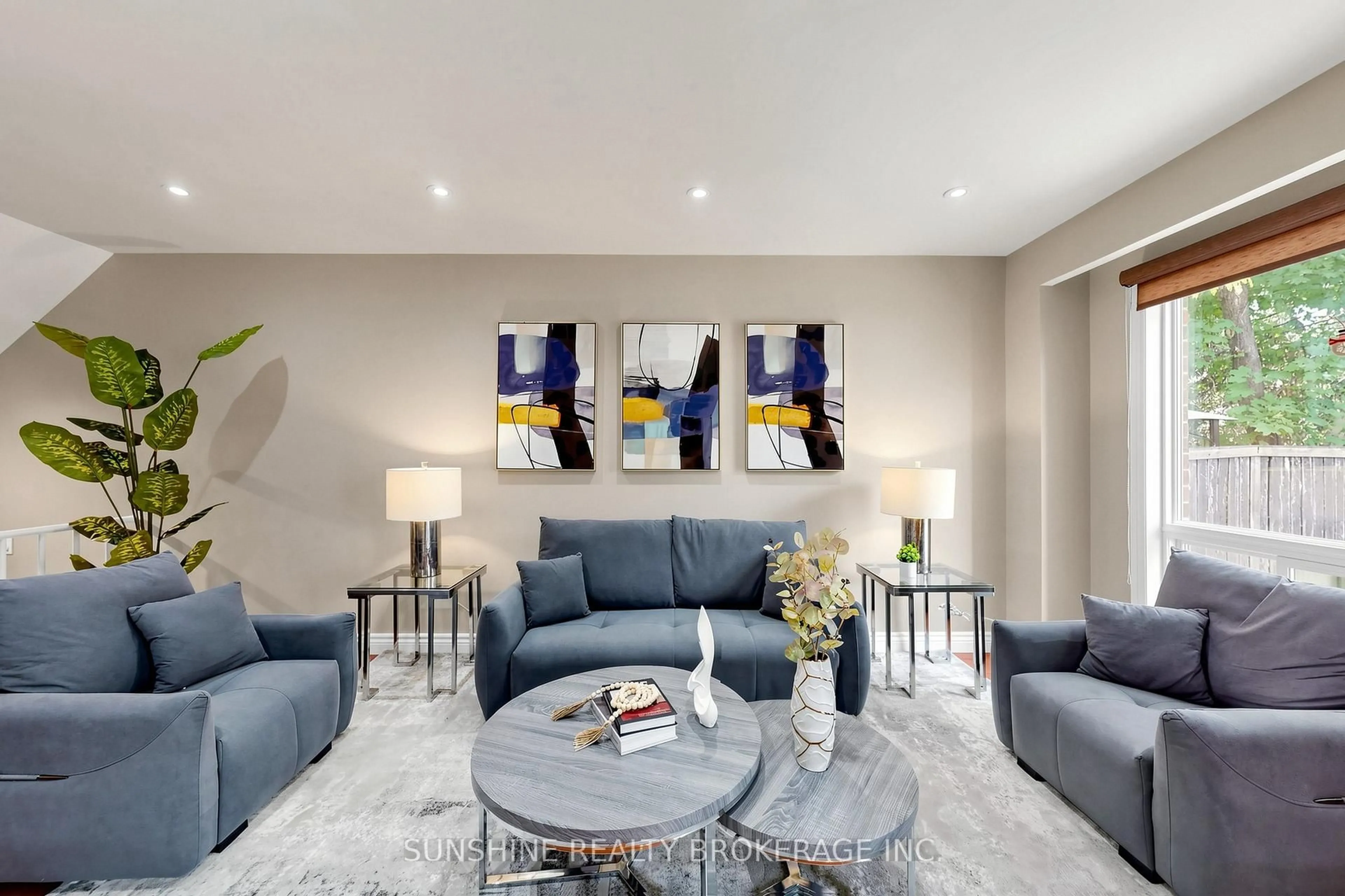 Living room with furniture, unknown for 57 Springhouse Sq, Toronto Ontario M1W 2X2
