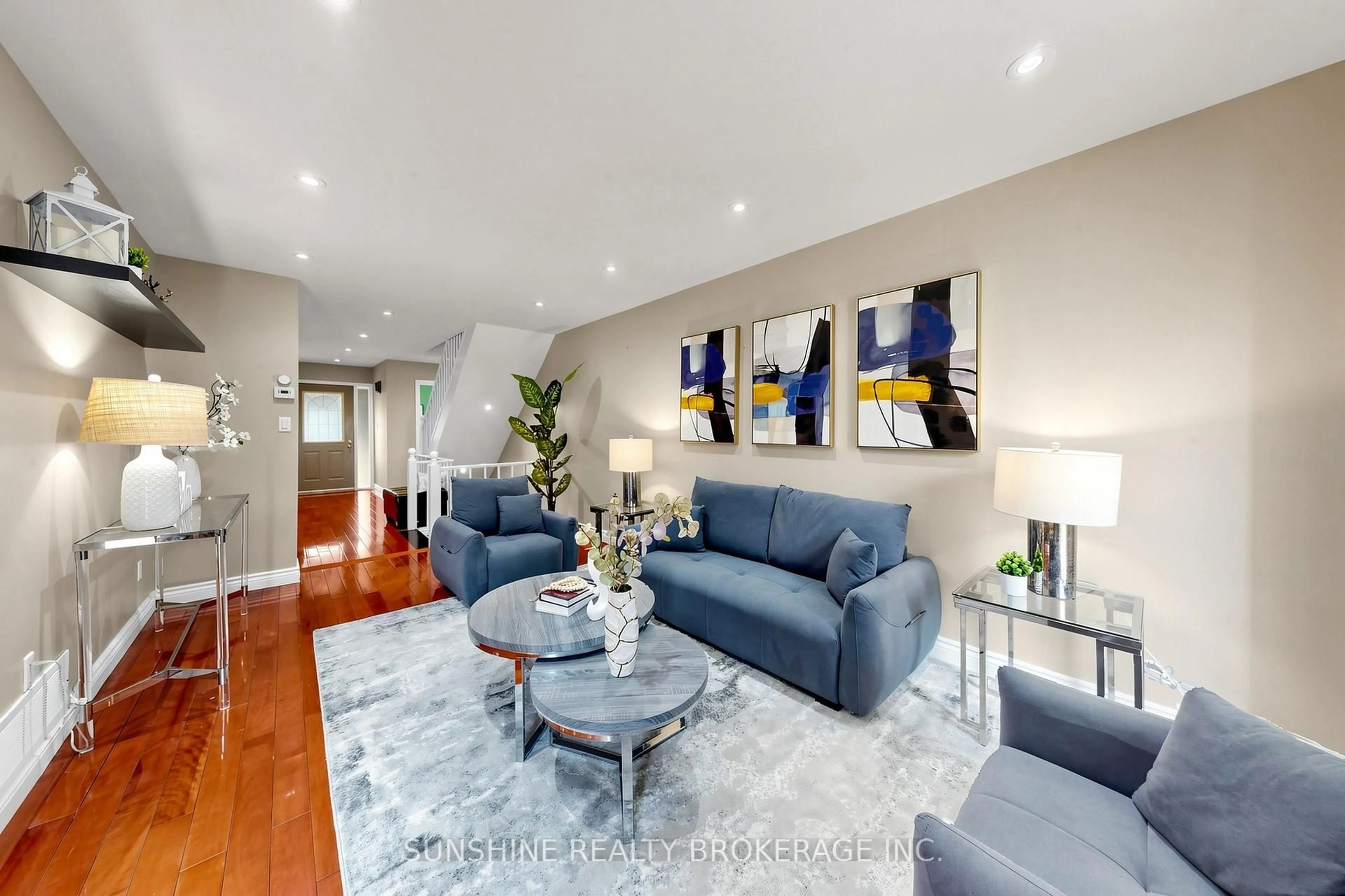 Living room with furniture, unknown for 57 Springhouse Sq, Toronto Ontario M1W 2X2