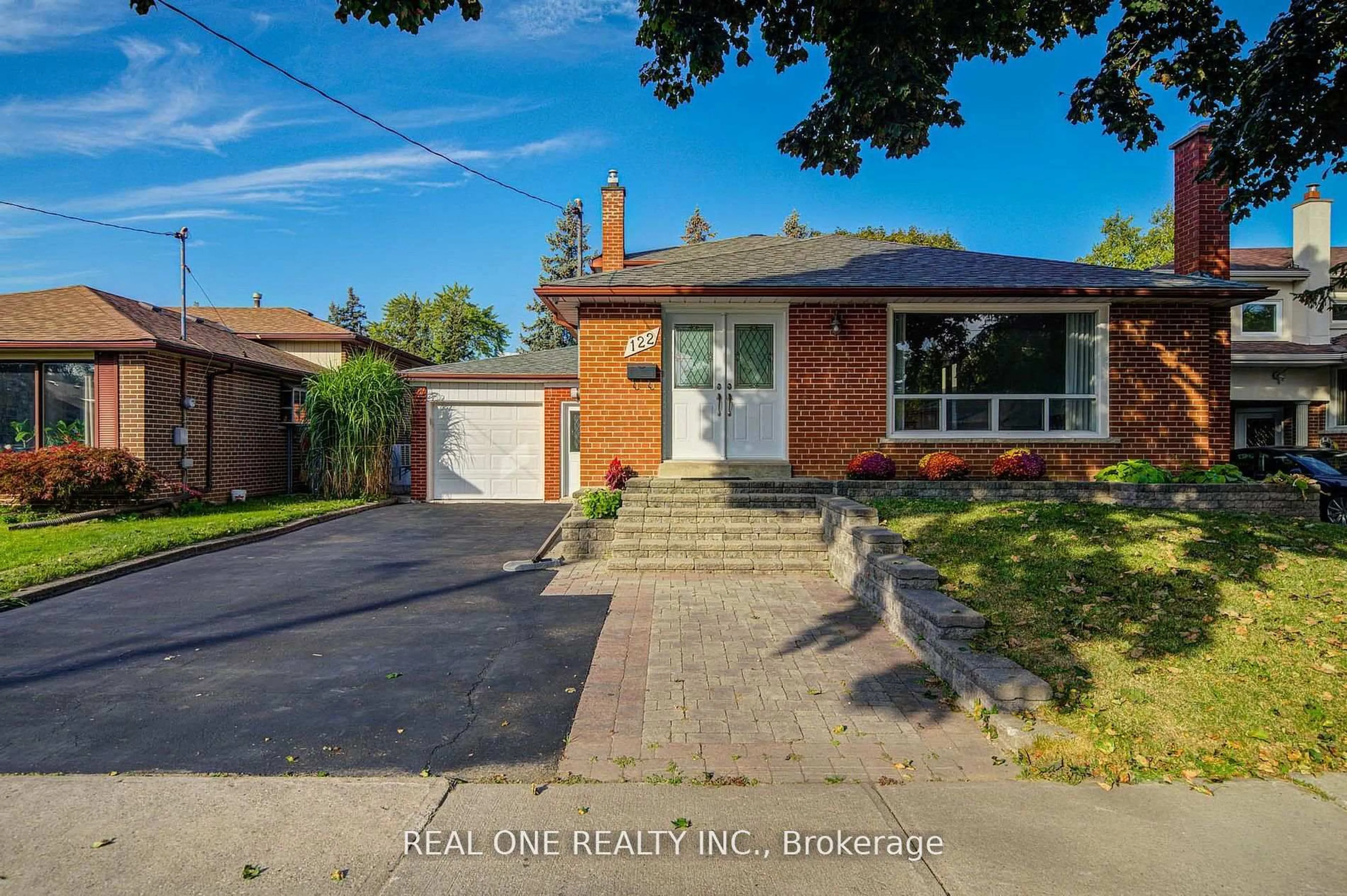 Home with brick exterior material, street for 122 Marilake Dr, Toronto Ontario M1S 1V9
