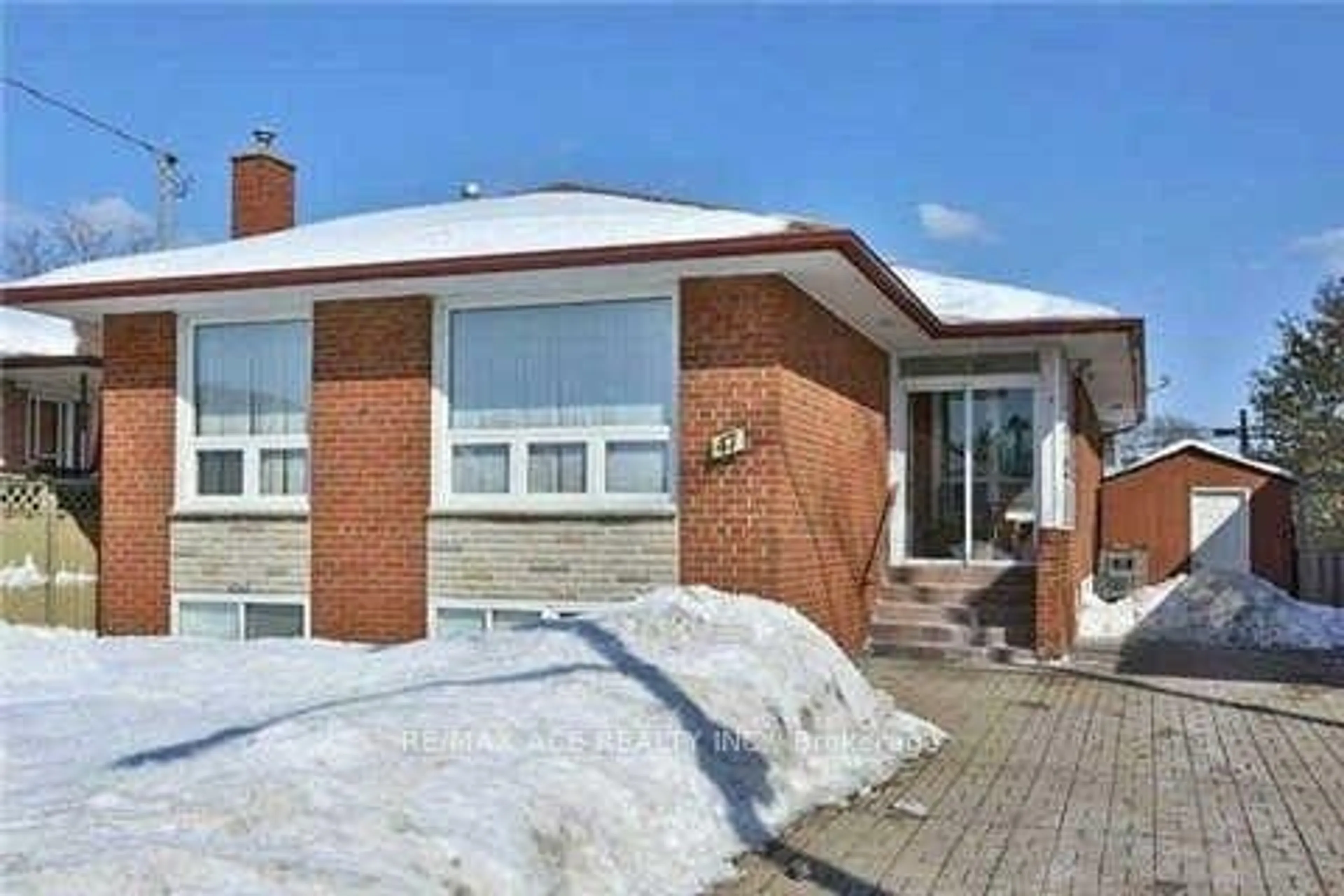 Home with brick exterior material, street for 47 Crosland Dr, Toronto Ontario M1R 4M9