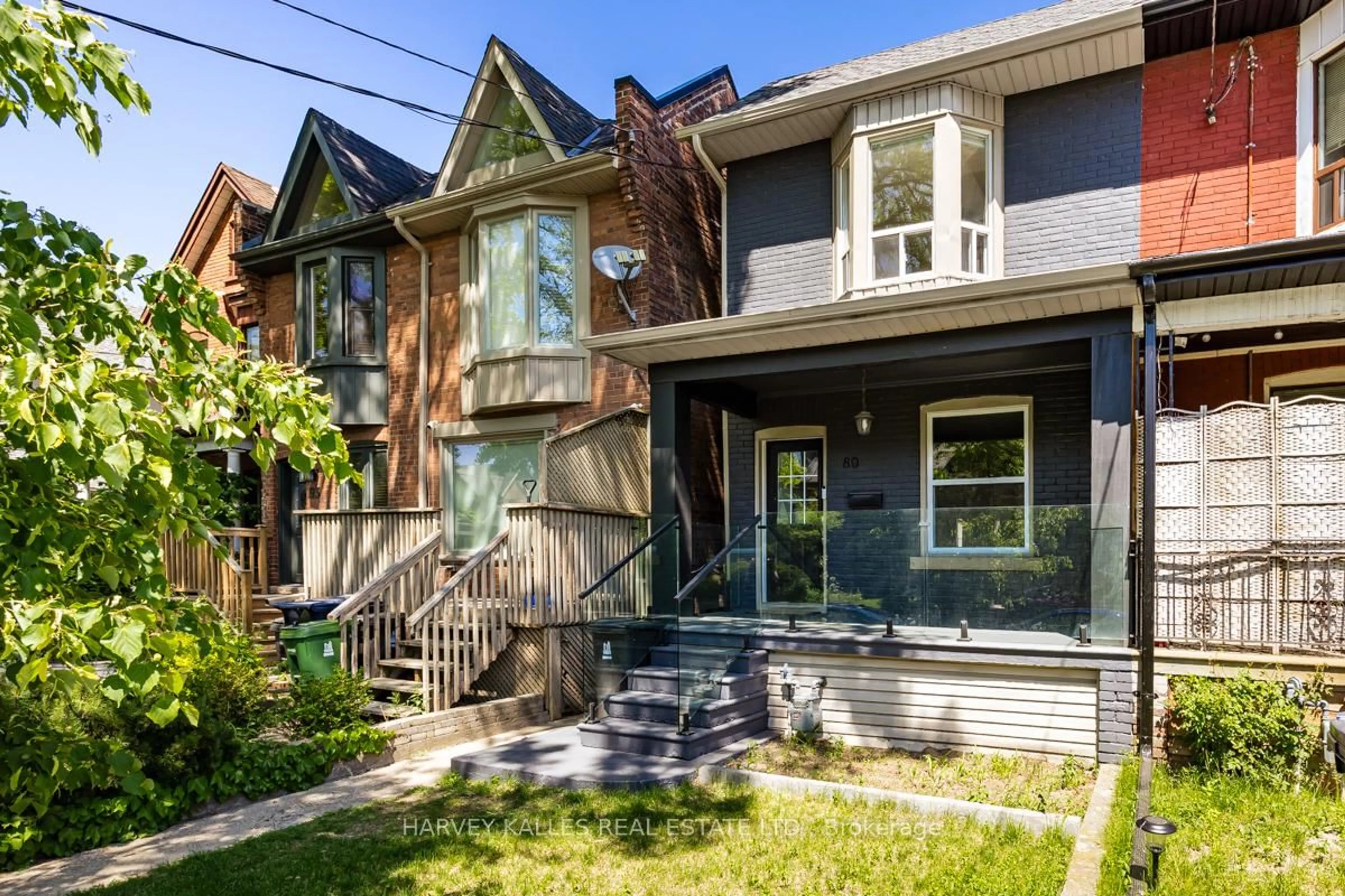Home with brick exterior material, street for 89 Gough Ave, Toronto Ontario M4K 3N9