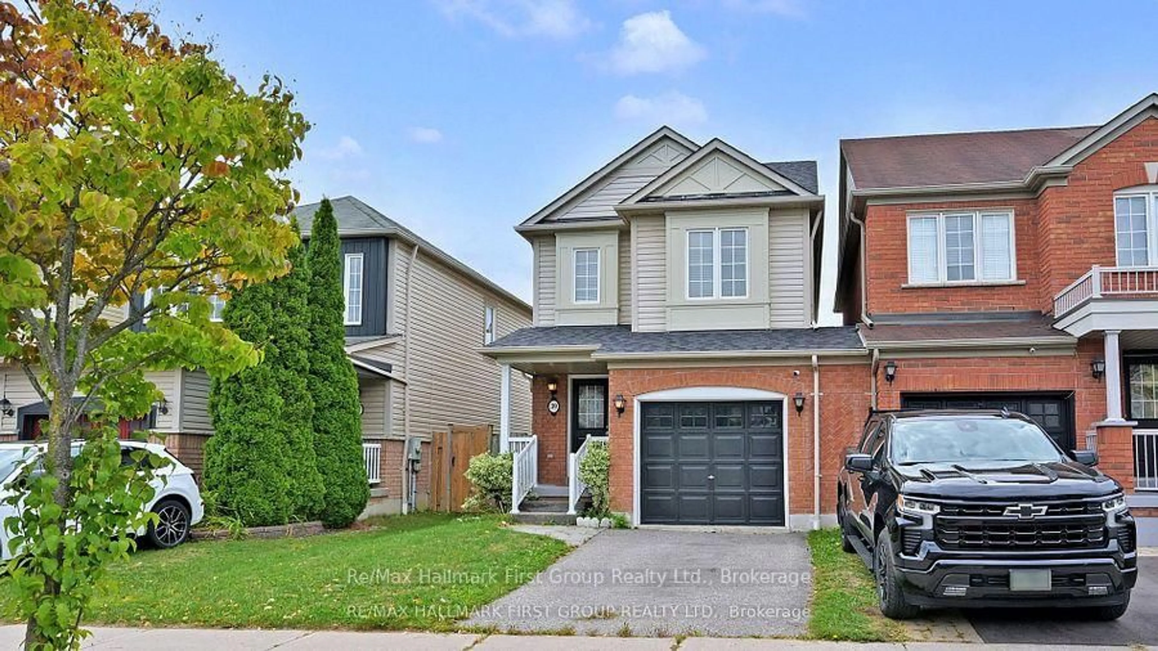 Home with brick exterior material, street for 39 Robideau Pl, Whitby Ontario L1R 3G6