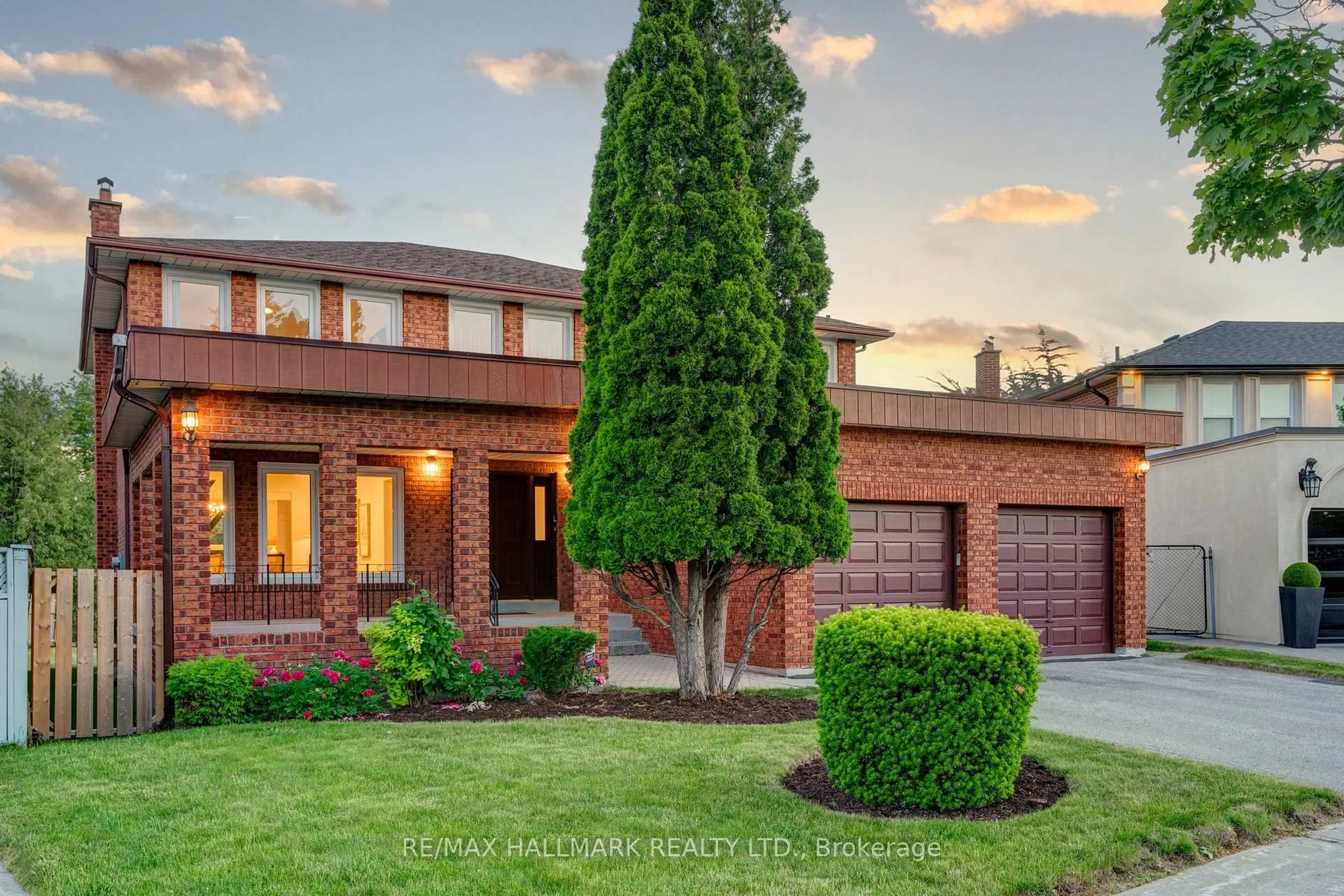 Home with brick exterior material, street for 38 Elmartin Dr, Toronto Ontario M1W 3C5