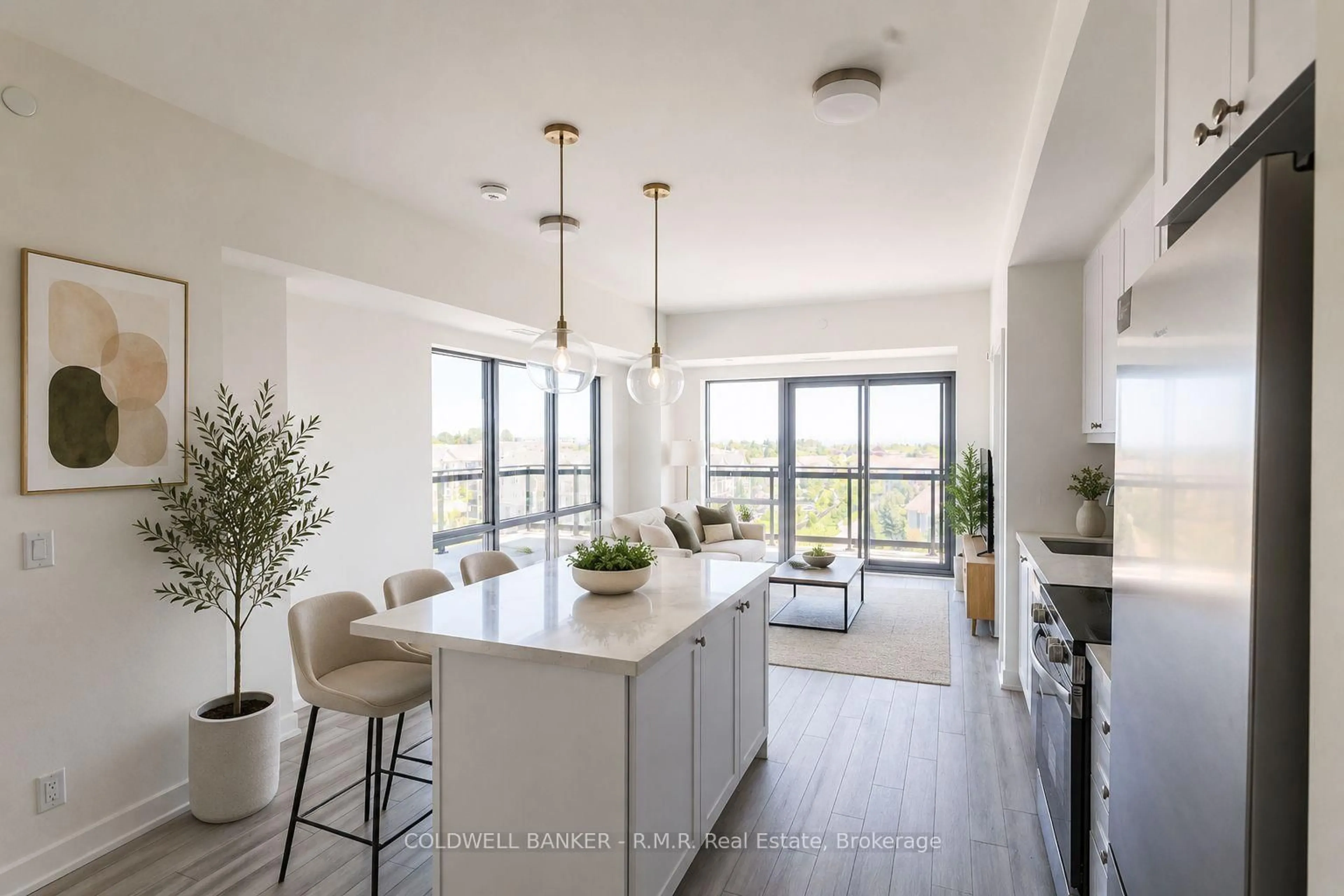 Open concept kitchen, unknown for 51 Clarington Blvd Blvd #706, Clarington Ontario L1C 0H6