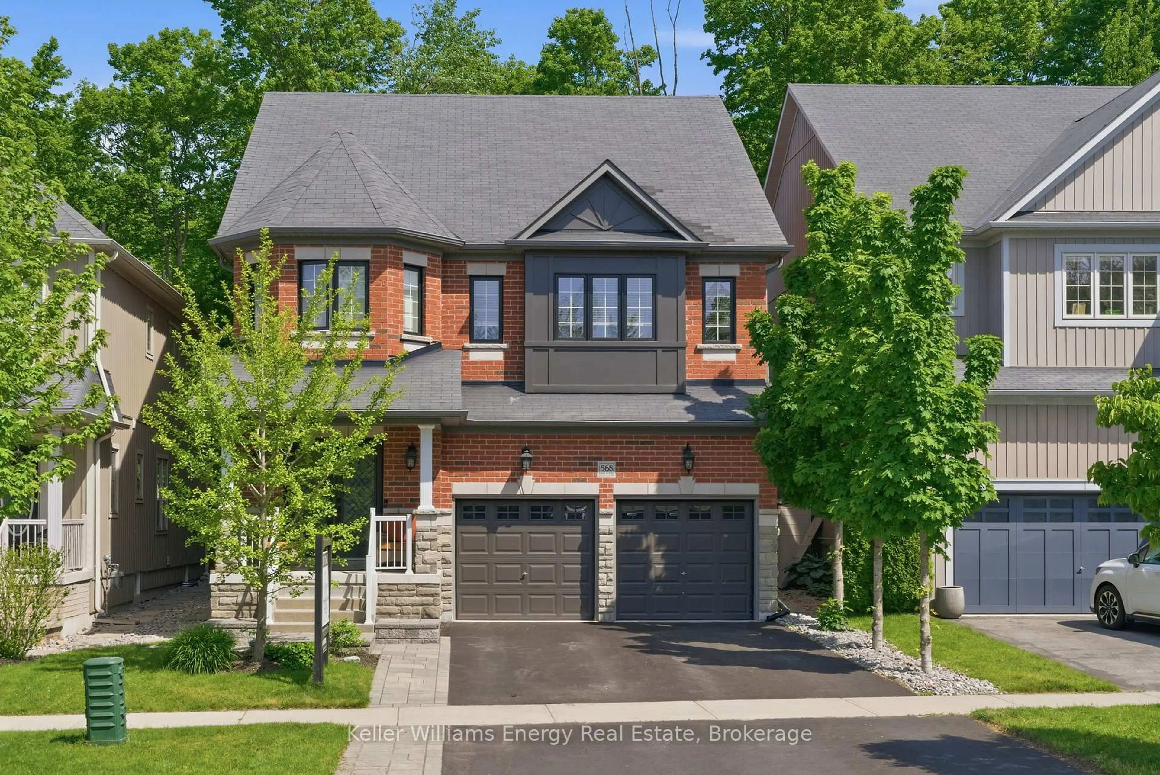 Home with brick exterior material, street for 568 George Reynolds Dr, Clarington Ontario L1E 0A8