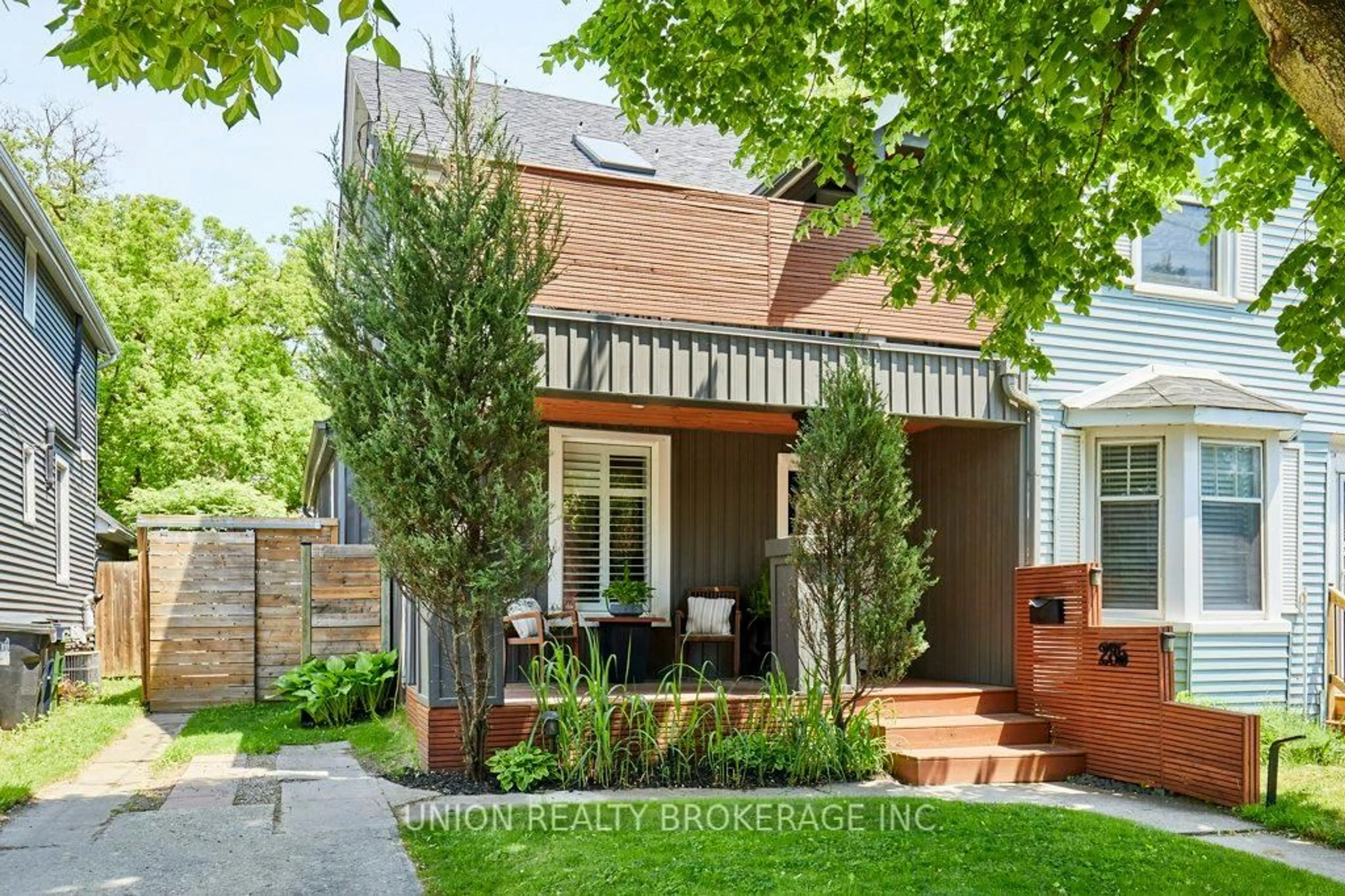 Home with brick exterior material, street for 285 Woodbine Ave, Toronto Ontario M4L 3P3