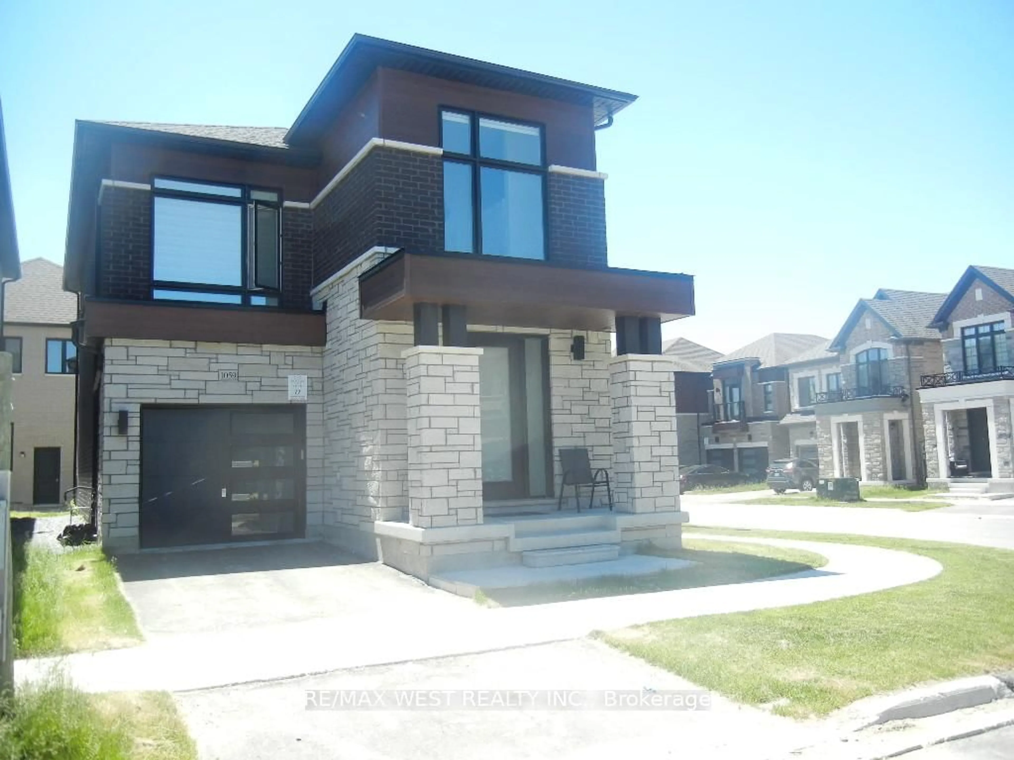 Home with brick exterior material, street for 1059 Pisces Tr, Pickering Ontario L1X 0P8