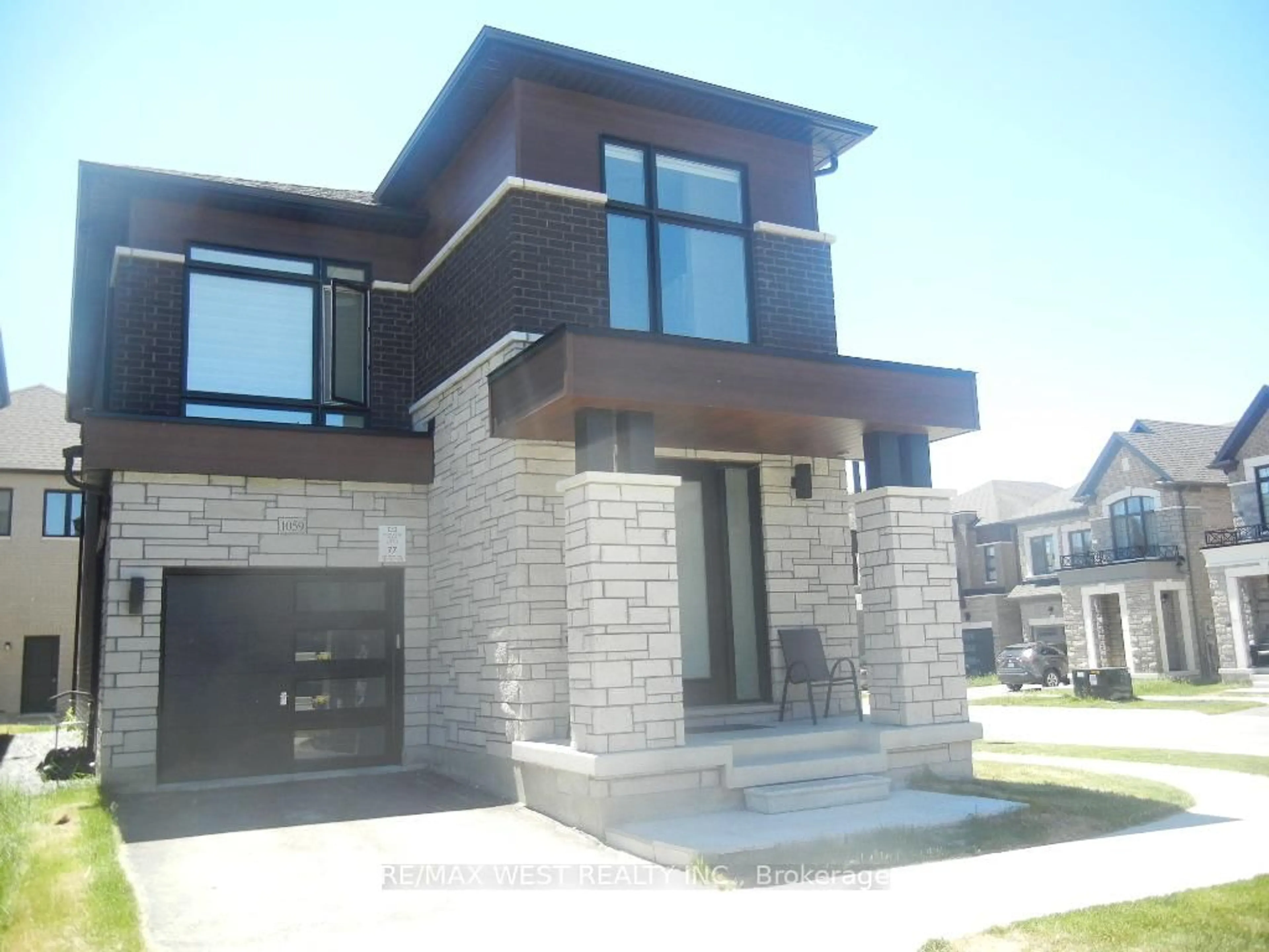 Home with brick exterior material, street for 1059 Pisces Tr, Pickering Ontario L1X 0P8