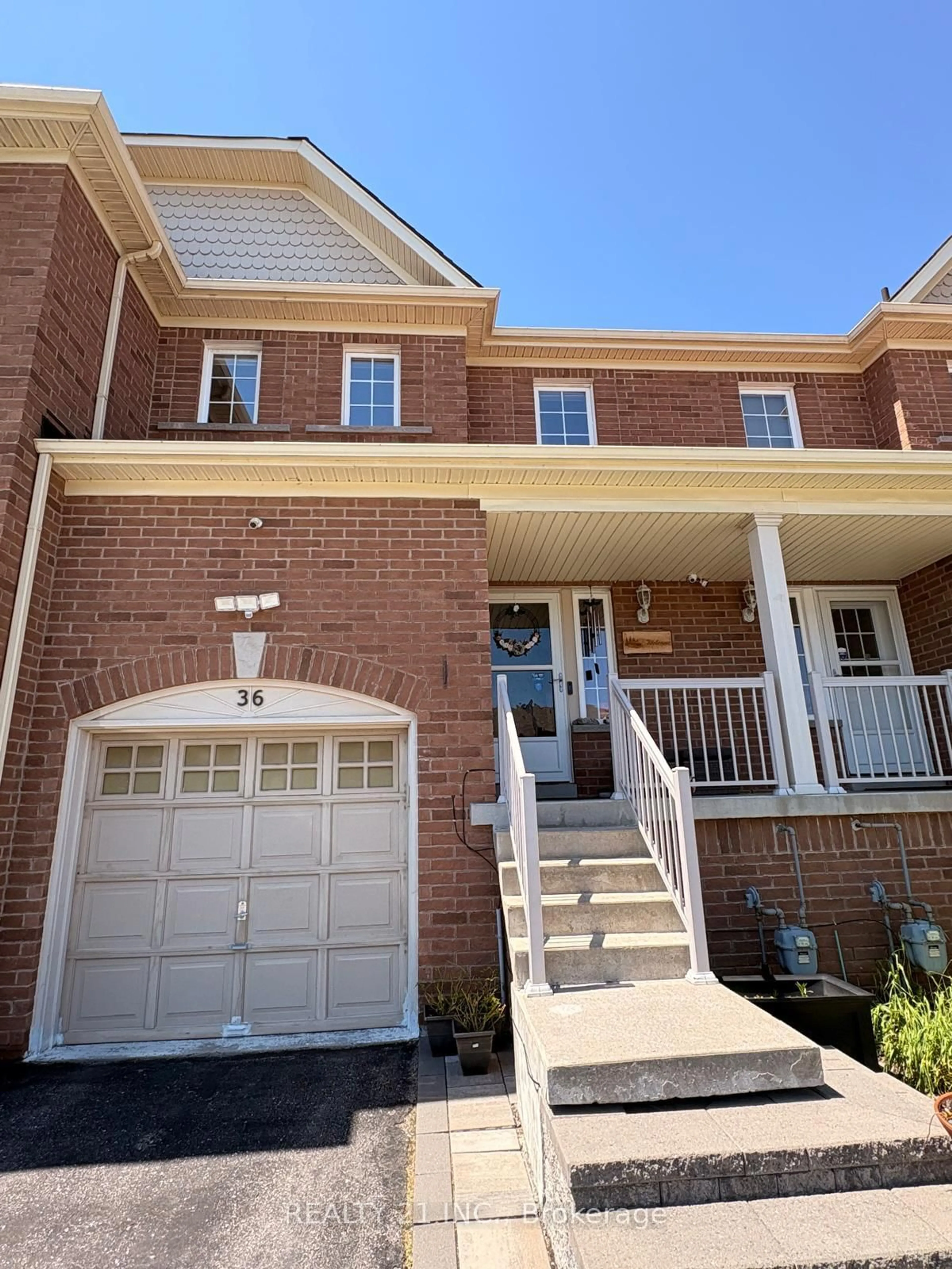 Home with brick exterior material, street for 36 Lurcook St, Ajax Ontario L1S 0E5