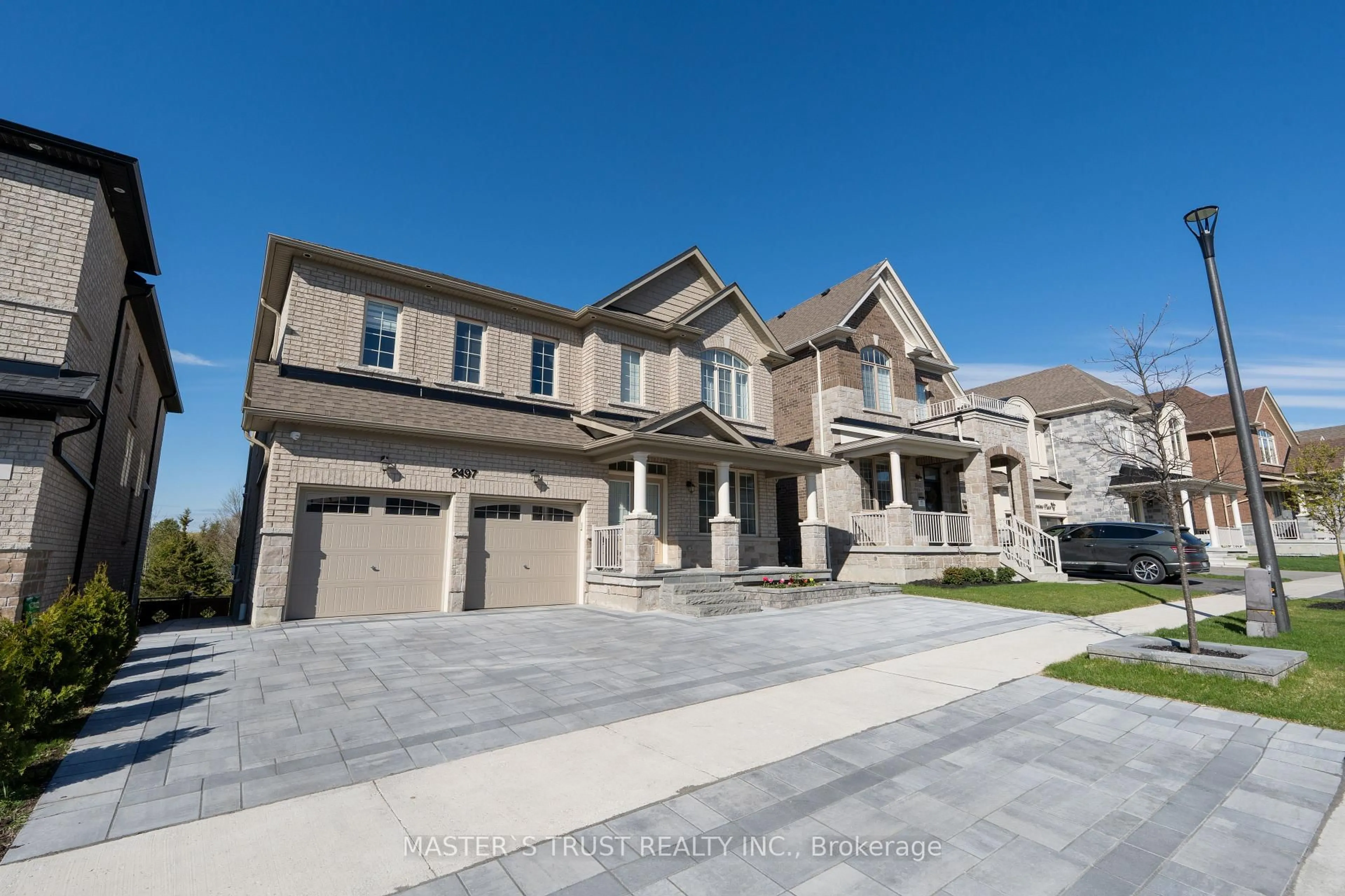 Home with brick exterior material, street for 2497 Florentine Pl, Pickering Ontario L1X 0H2
