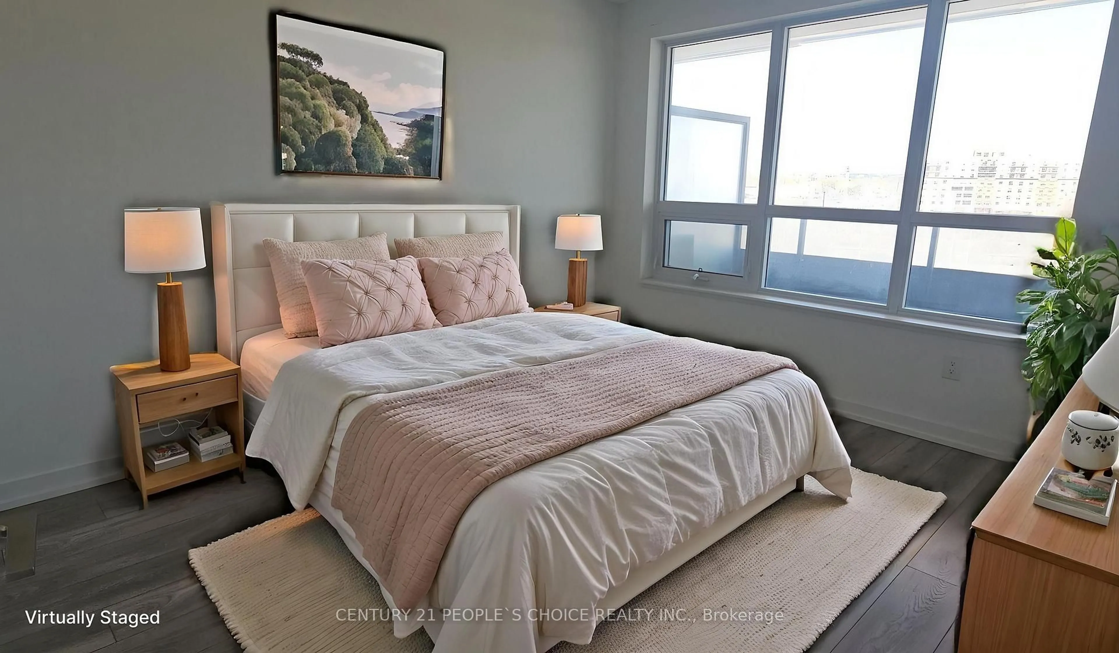 Bedroom with bed, unknown for 1455 Celebration Dr #611, Pickering Ontario L1W 0C3
