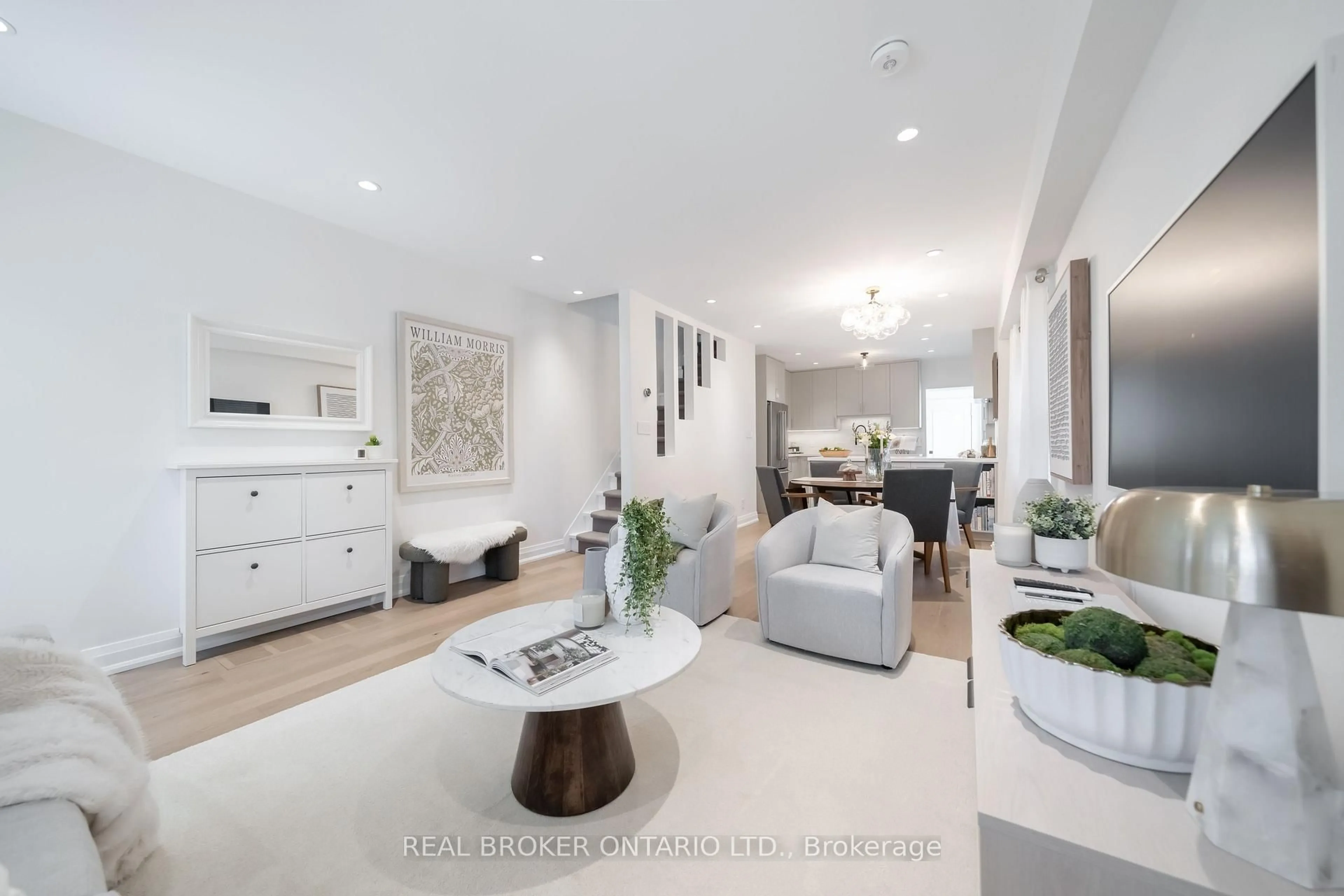 Living room with furniture, unknown for 162 Coleman Ave, Toronto Ontario M4C 1R2