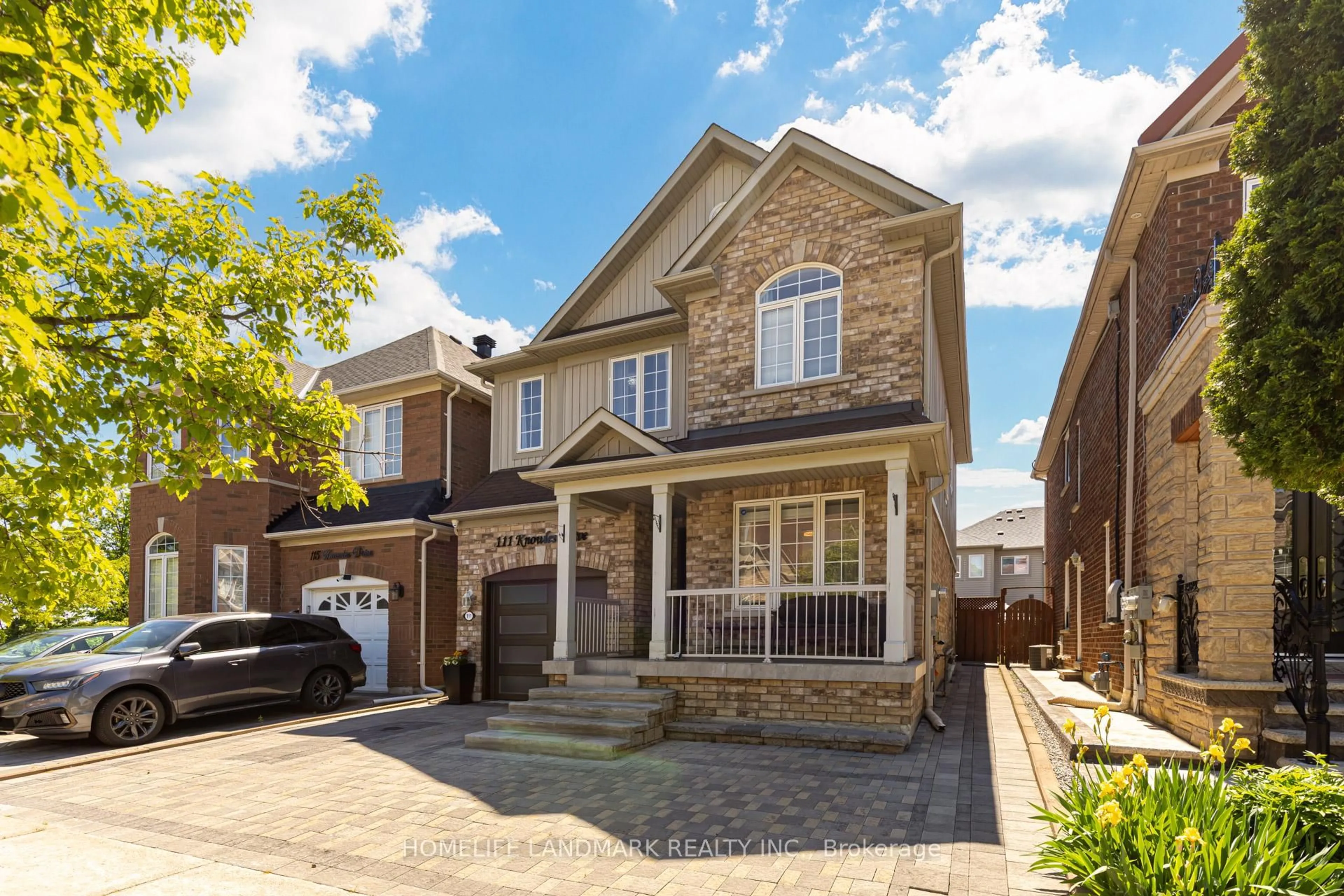 Home with brick exterior material, street for 111 Knowles Dr, Toronto Ontario M1X 1T4