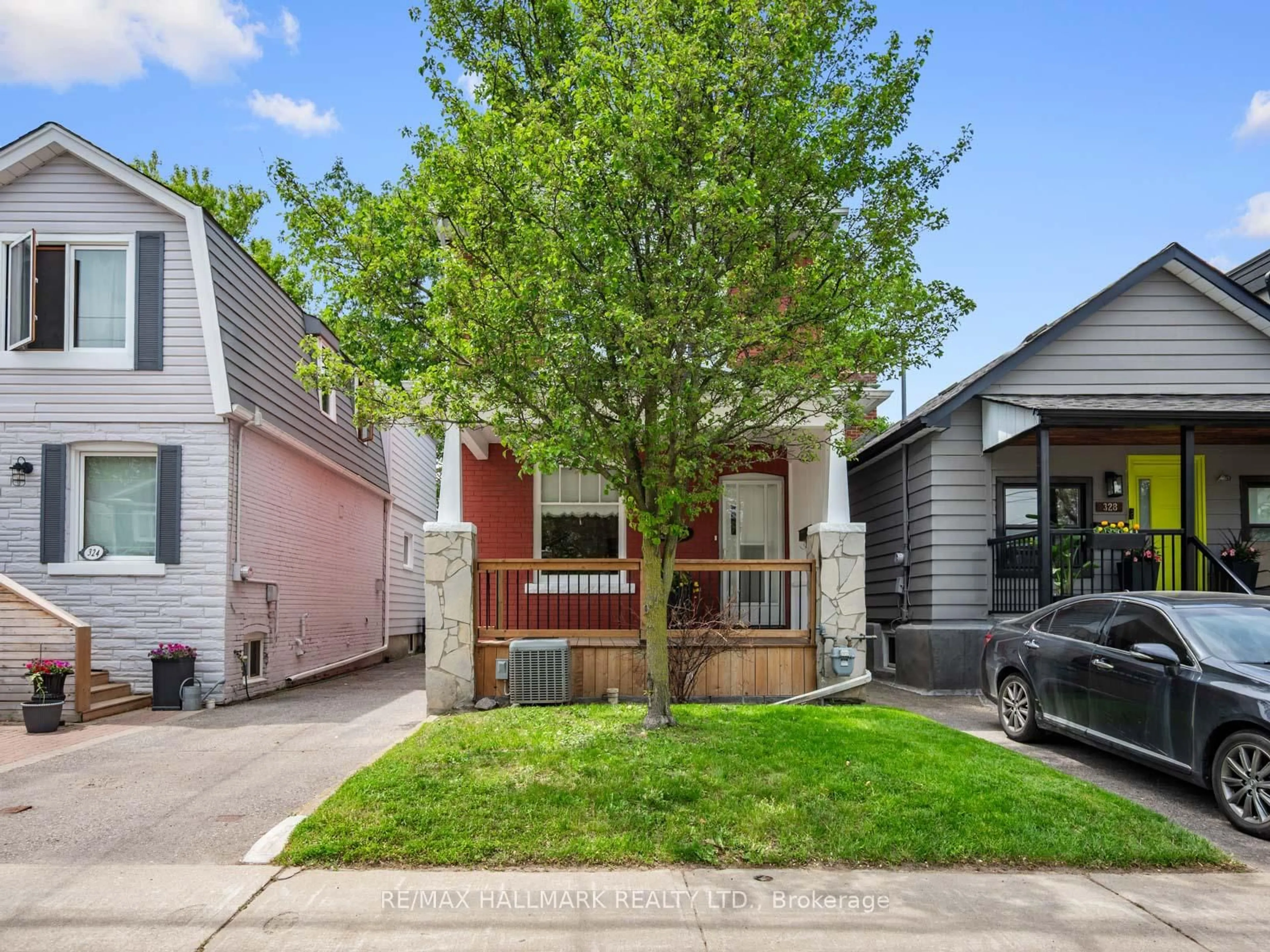 Home with brick exterior material, street for 326 Cedarvale Ave, Toronto Ontario M4C 4K4