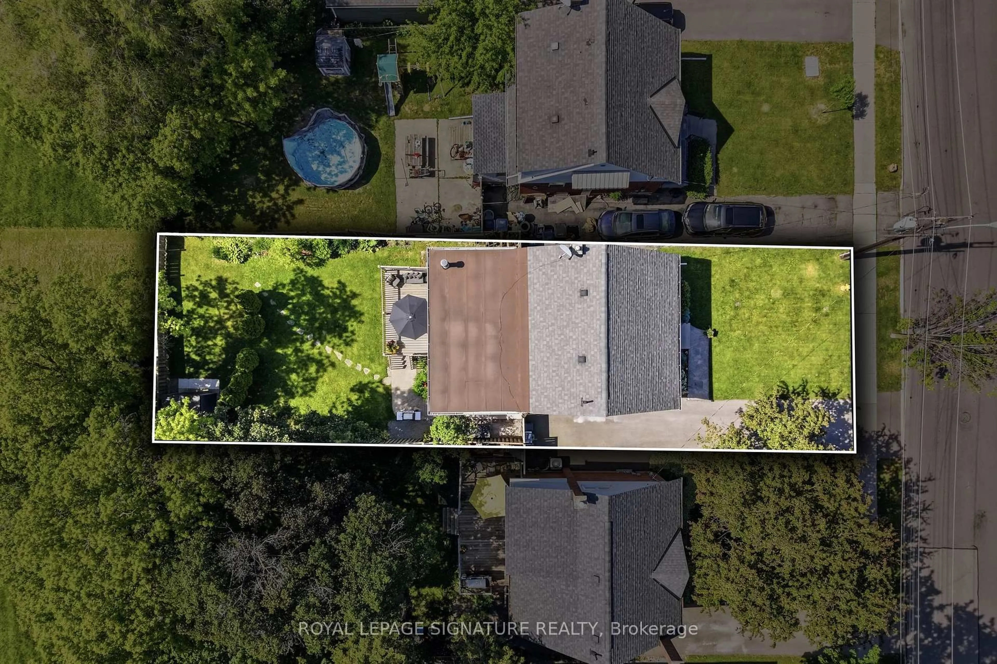 A pic from outside/outdoor area/front of a property/back of a property/a pic from drone, street for 48 Tower Dr, Toronto Ontario M1R 3N9