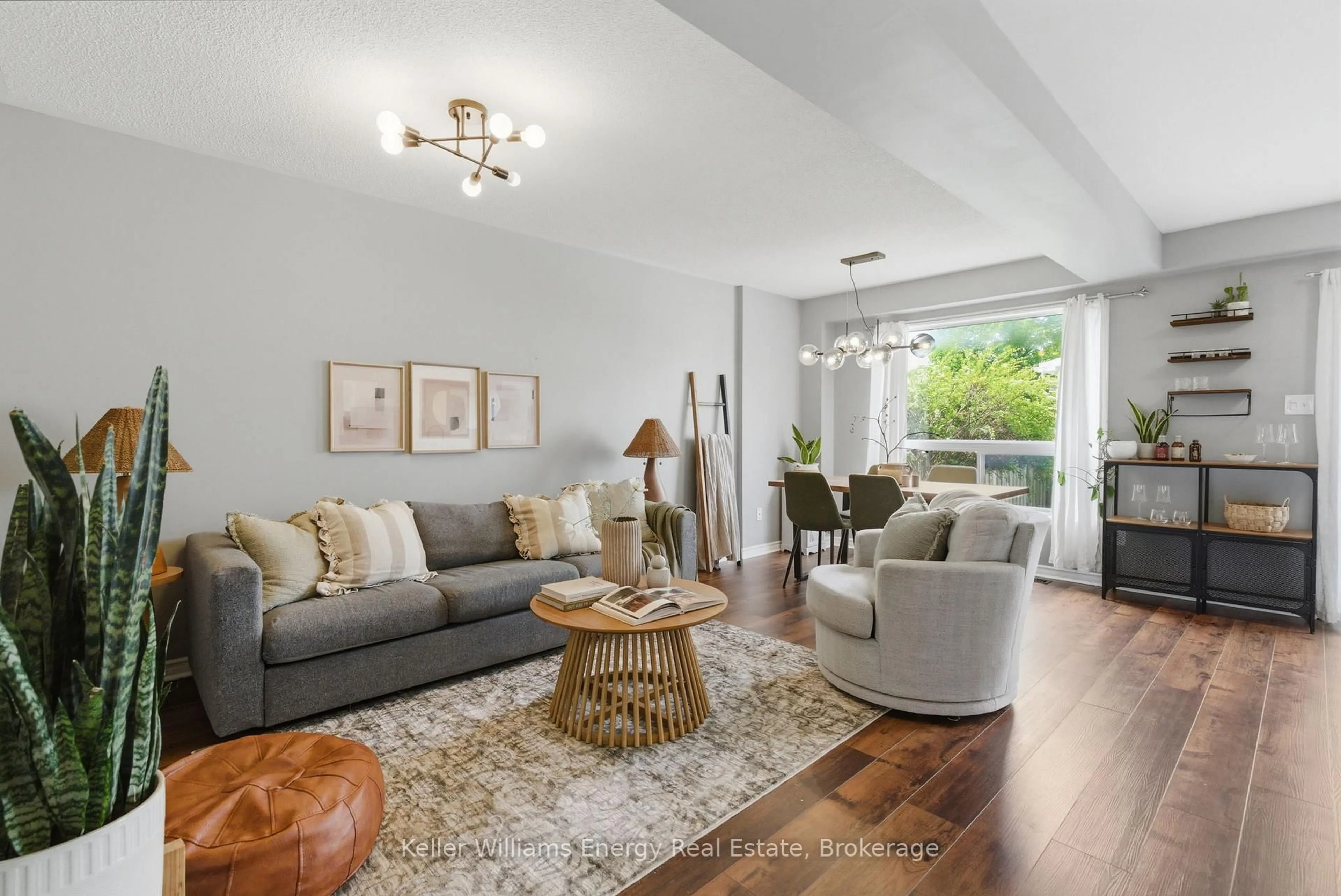 Living room with furniture, unknown for 42 Cecil Found Cres, Clarington Ontario L1E 2W1