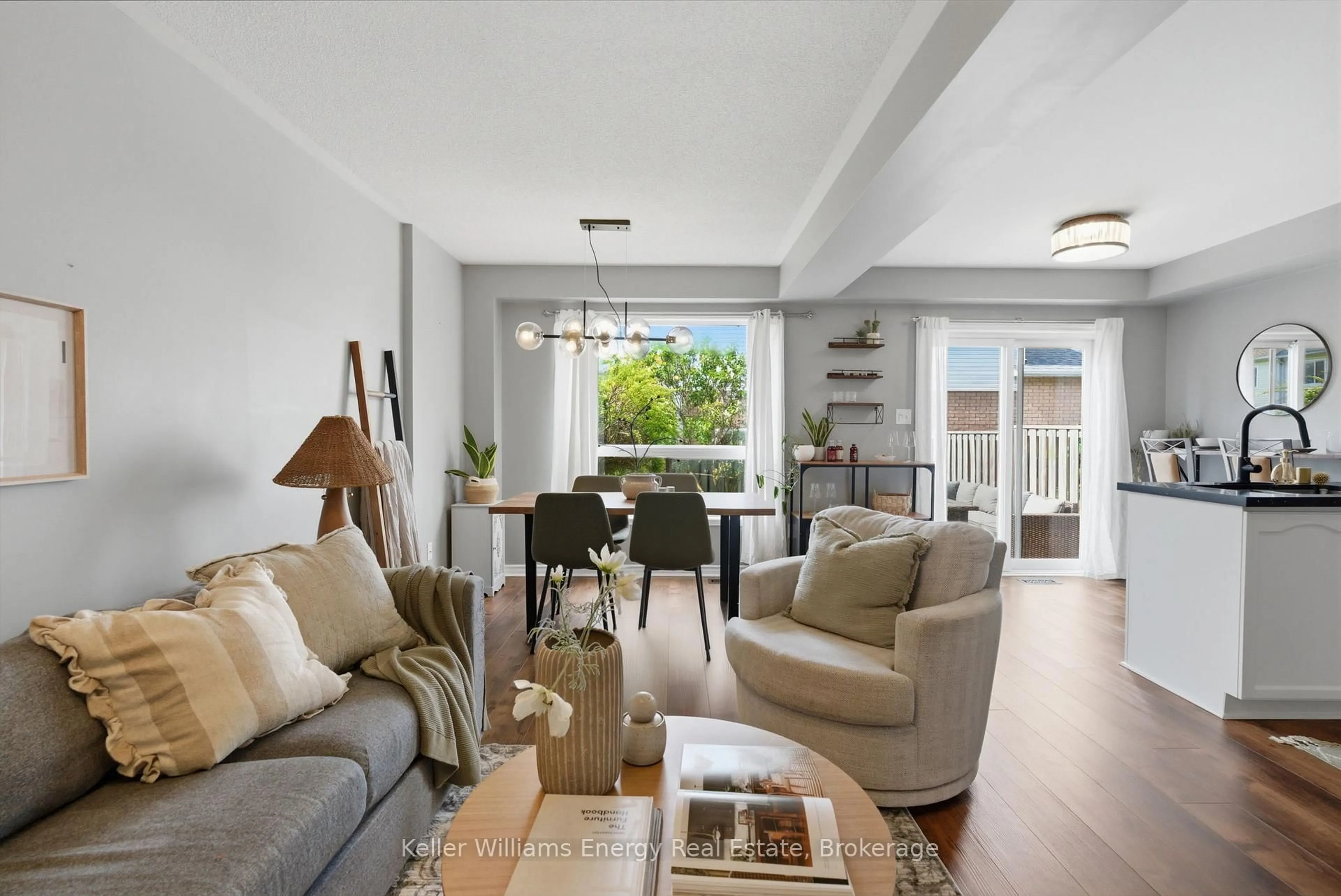 Living room with furniture, unknown for 42 Cecil Found Cres, Clarington Ontario L1E 2W1