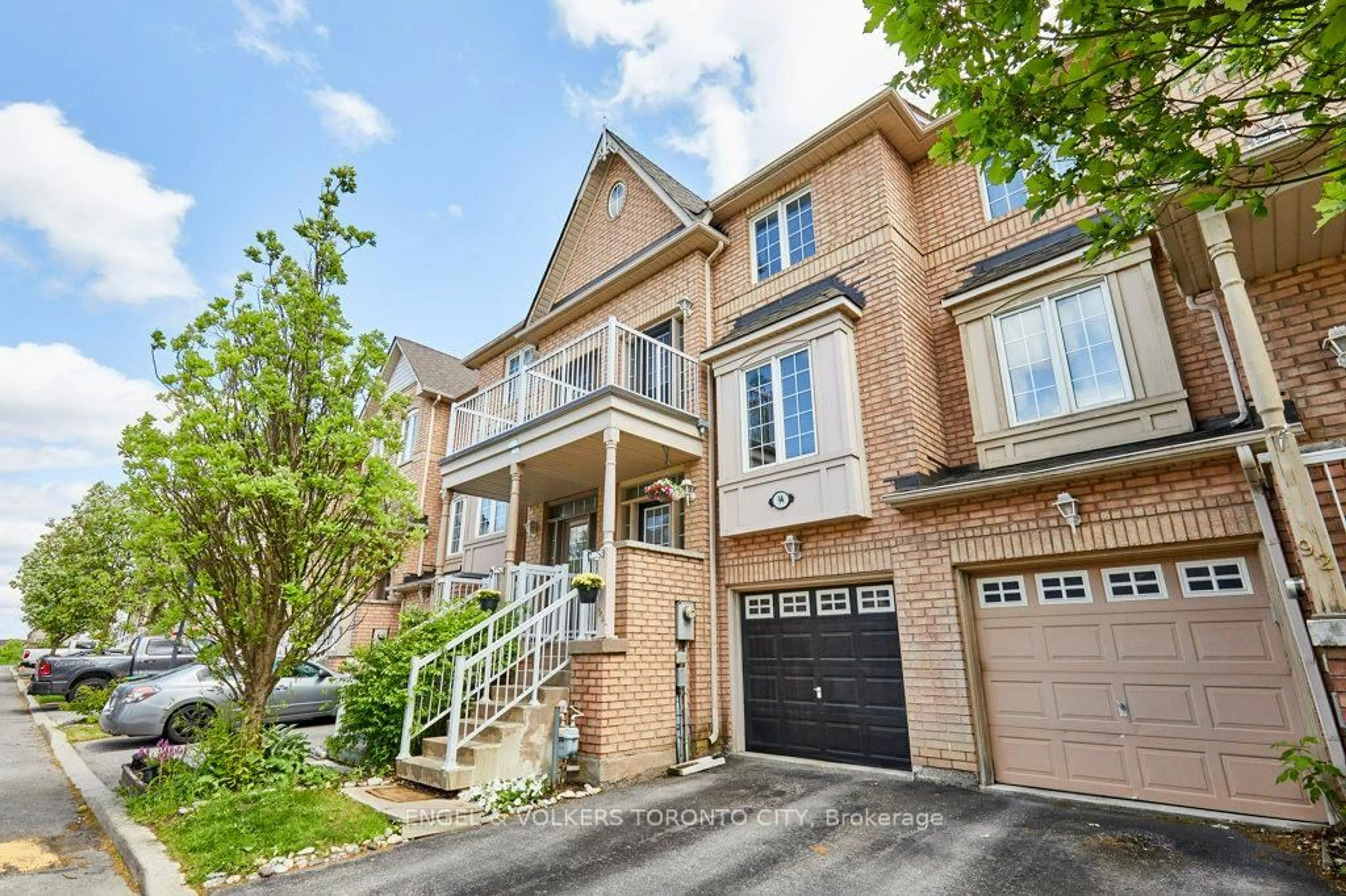 Home with brick exterior material, street for 94 Wilkie Lane, Ajax Ontario L1S 7S4