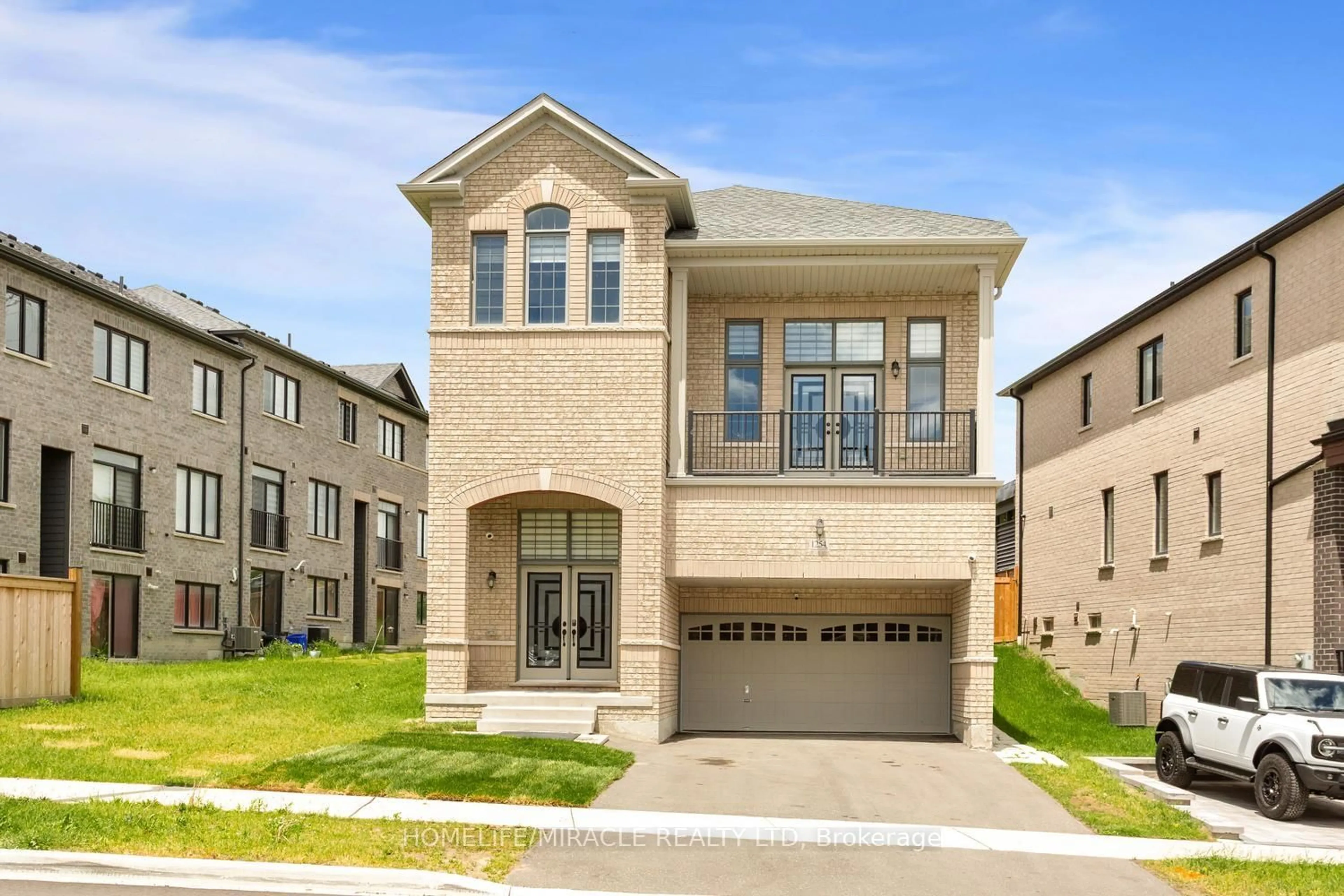 Home with brick exterior material, street for 1254 Aquarius Tr, Pickering Ontario L1X 0L9