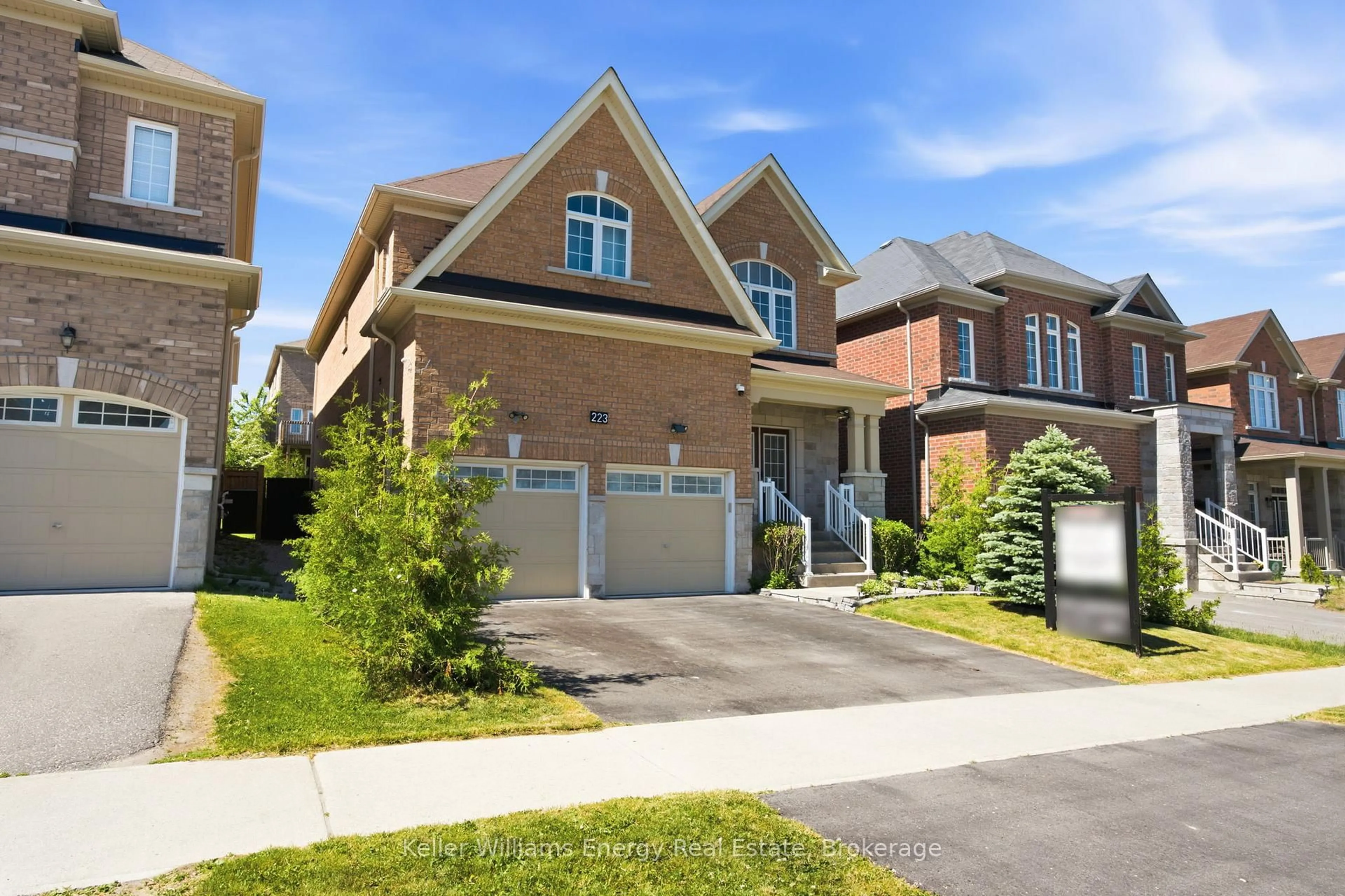 Home with brick exterior material, street for 223 Lyle Dr, Clarington Ontario L1C 0V6