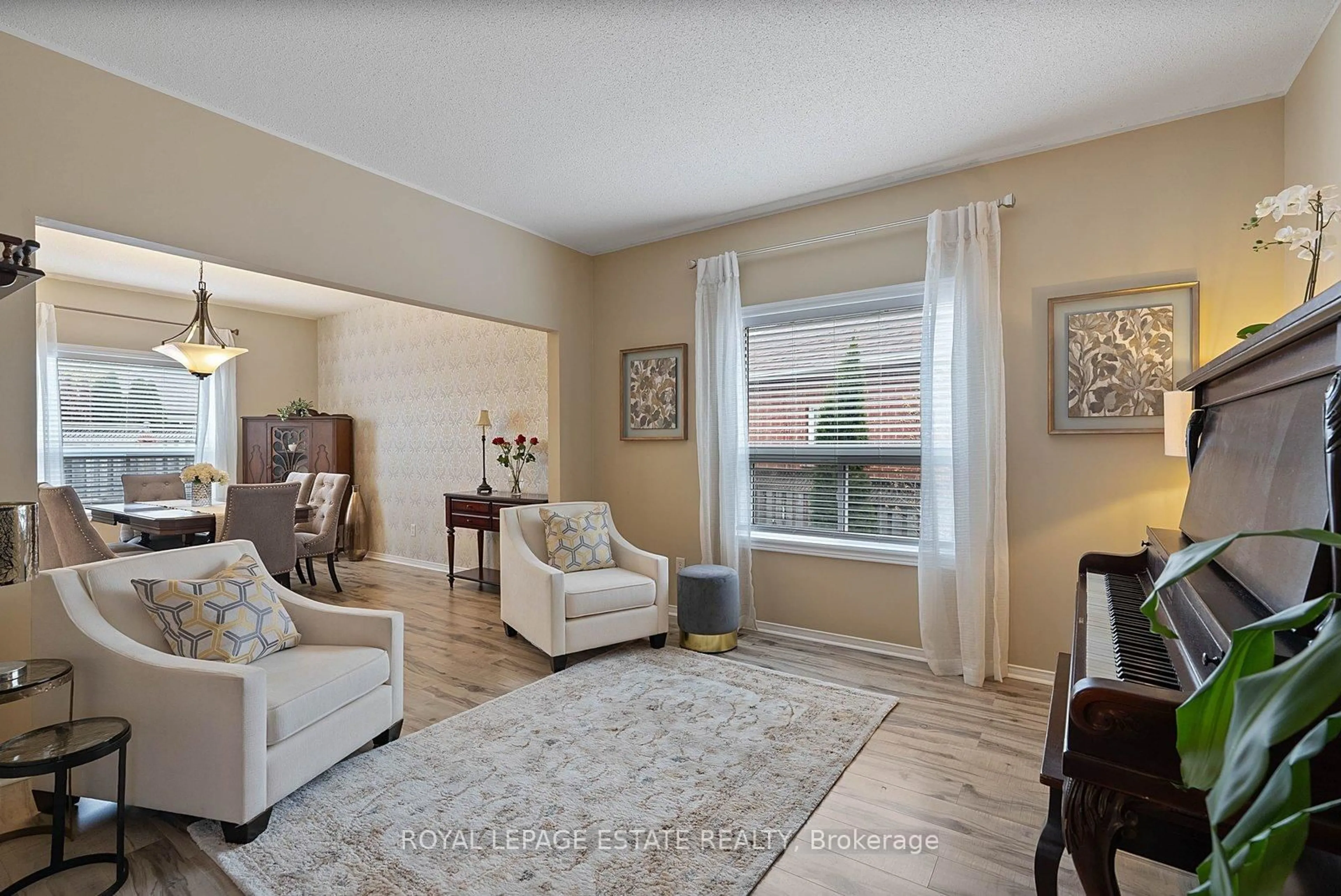 Living room with furniture, unknown for 15 McGregor Dr, Ajax Ontario L1T 3W8