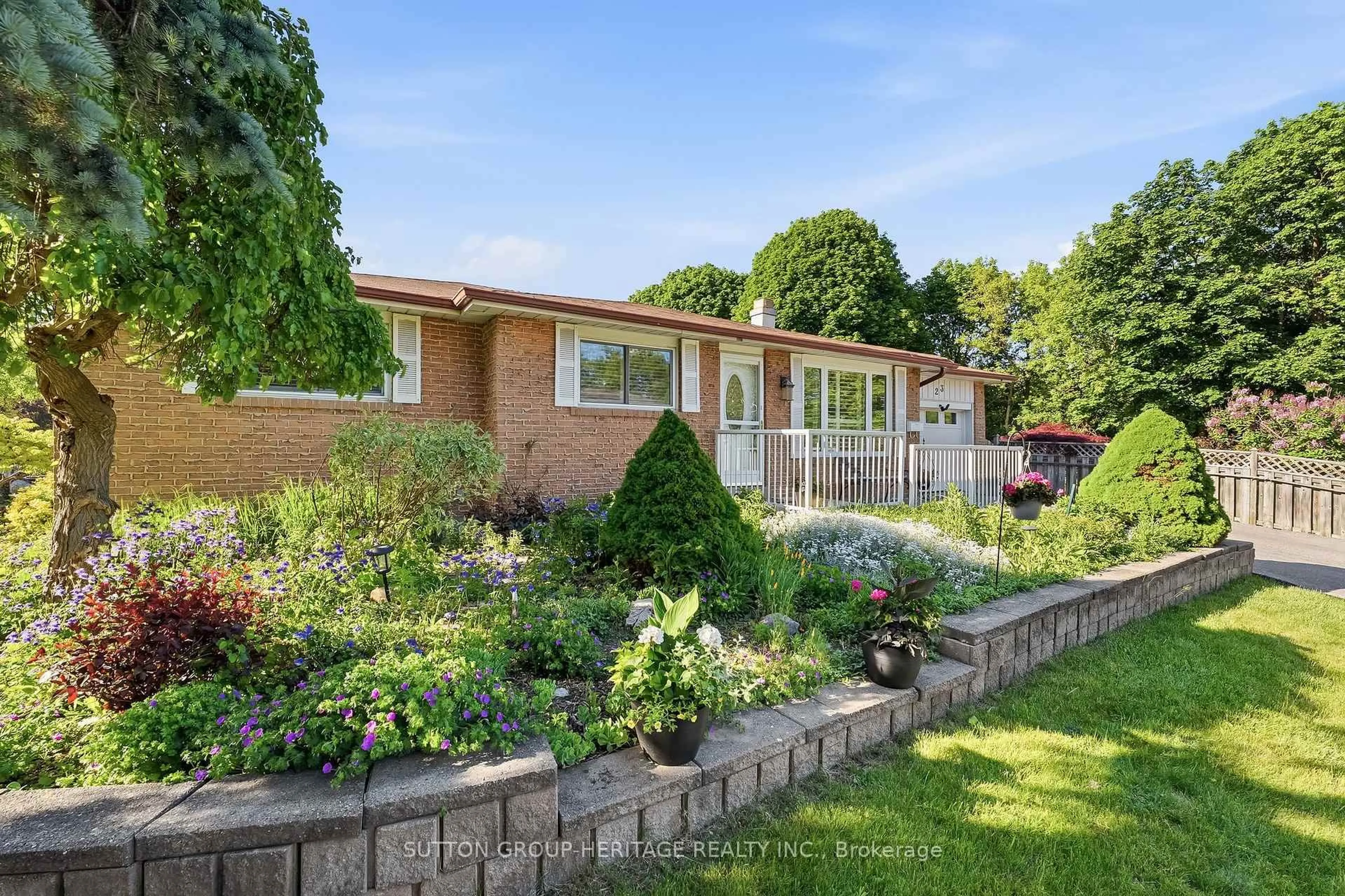 Home with brick exterior material, street for 23 Jacwin Dr, Ajax Ontario L1S 6H6