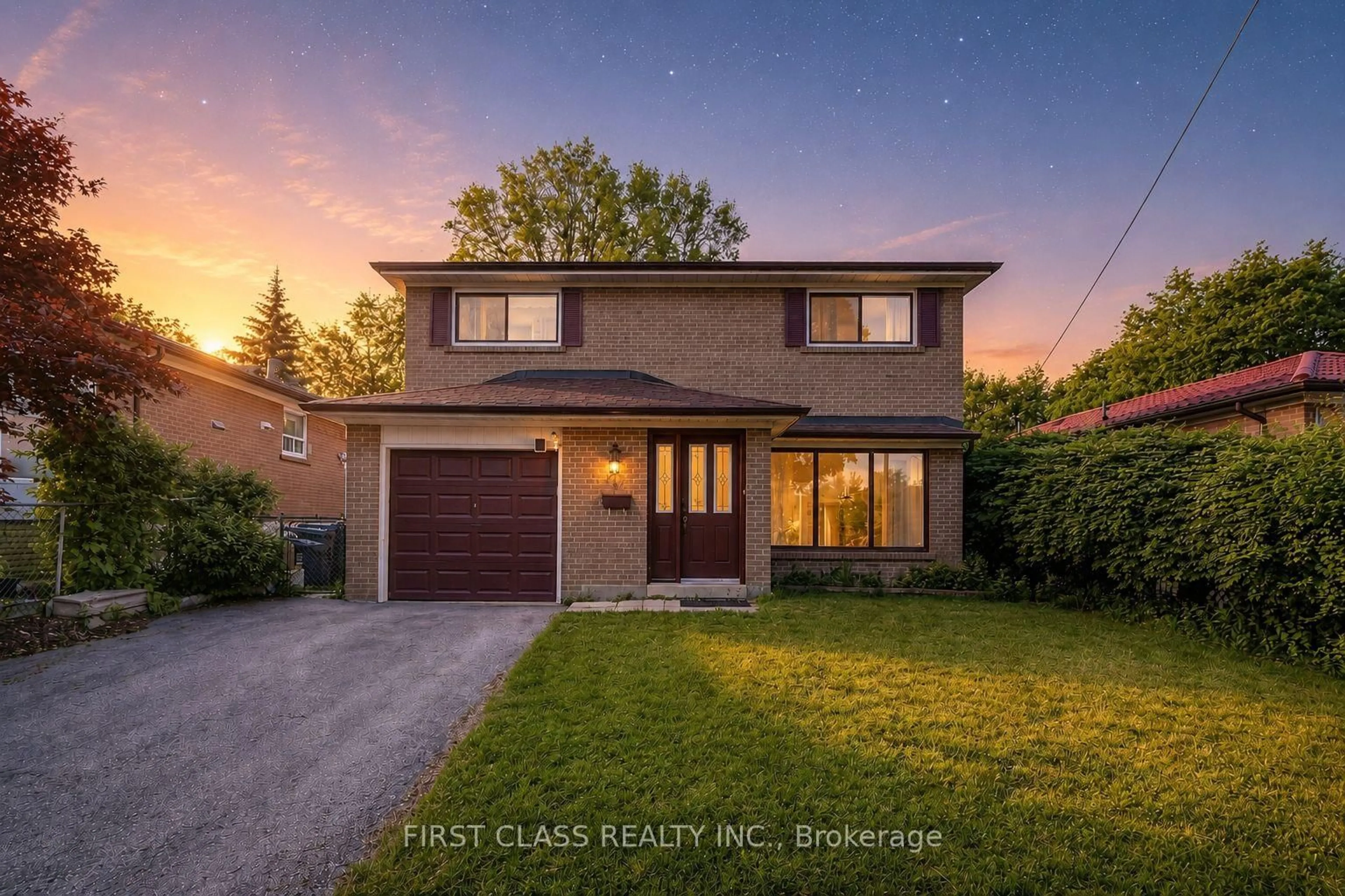 Home with brick exterior material, street for 66 Sonmore Dr, Toronto Ontario M1S 1X4