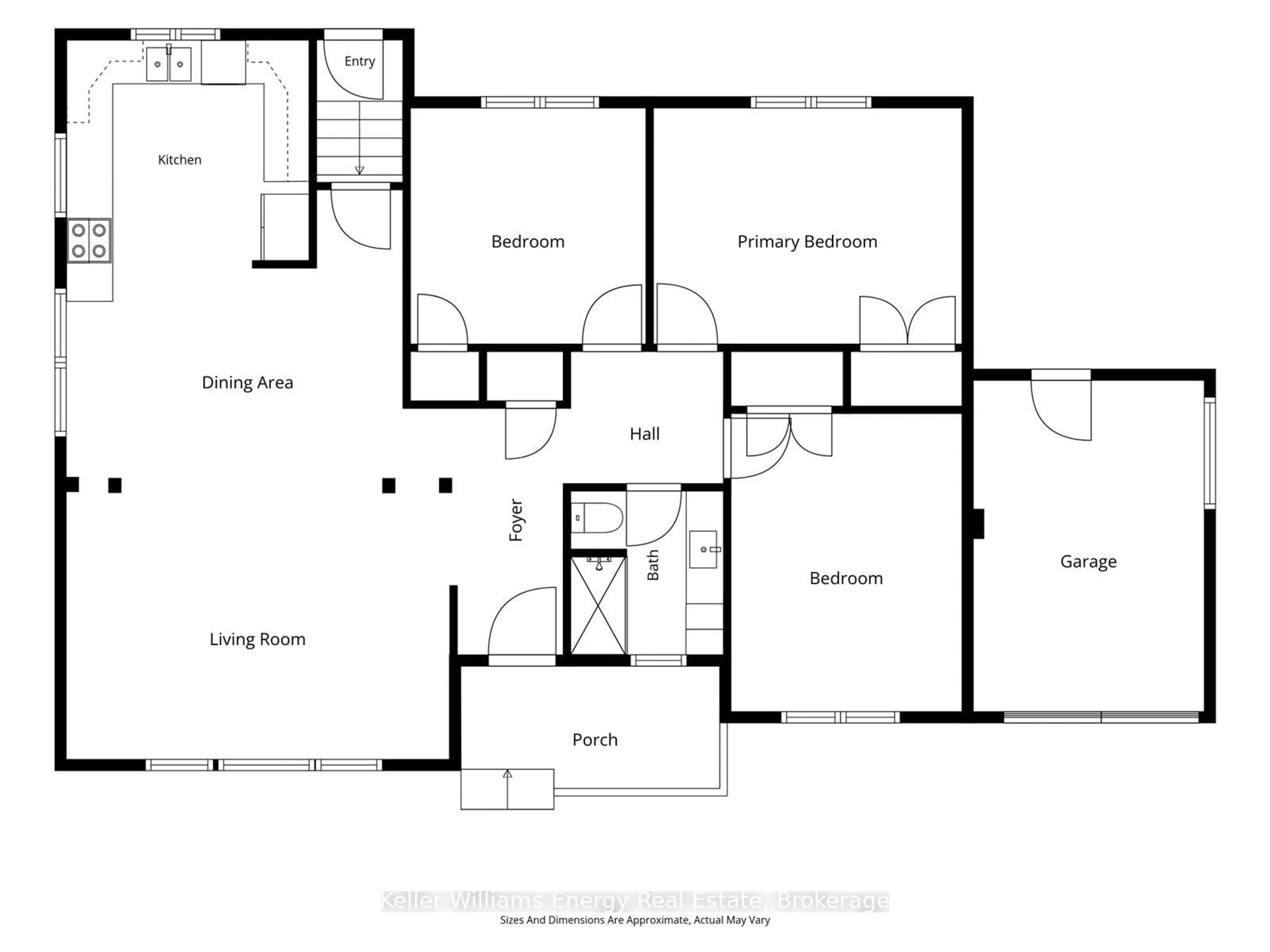 Floor plan for 744 Glengrove St, Oshawa Ontario L1J 5C4