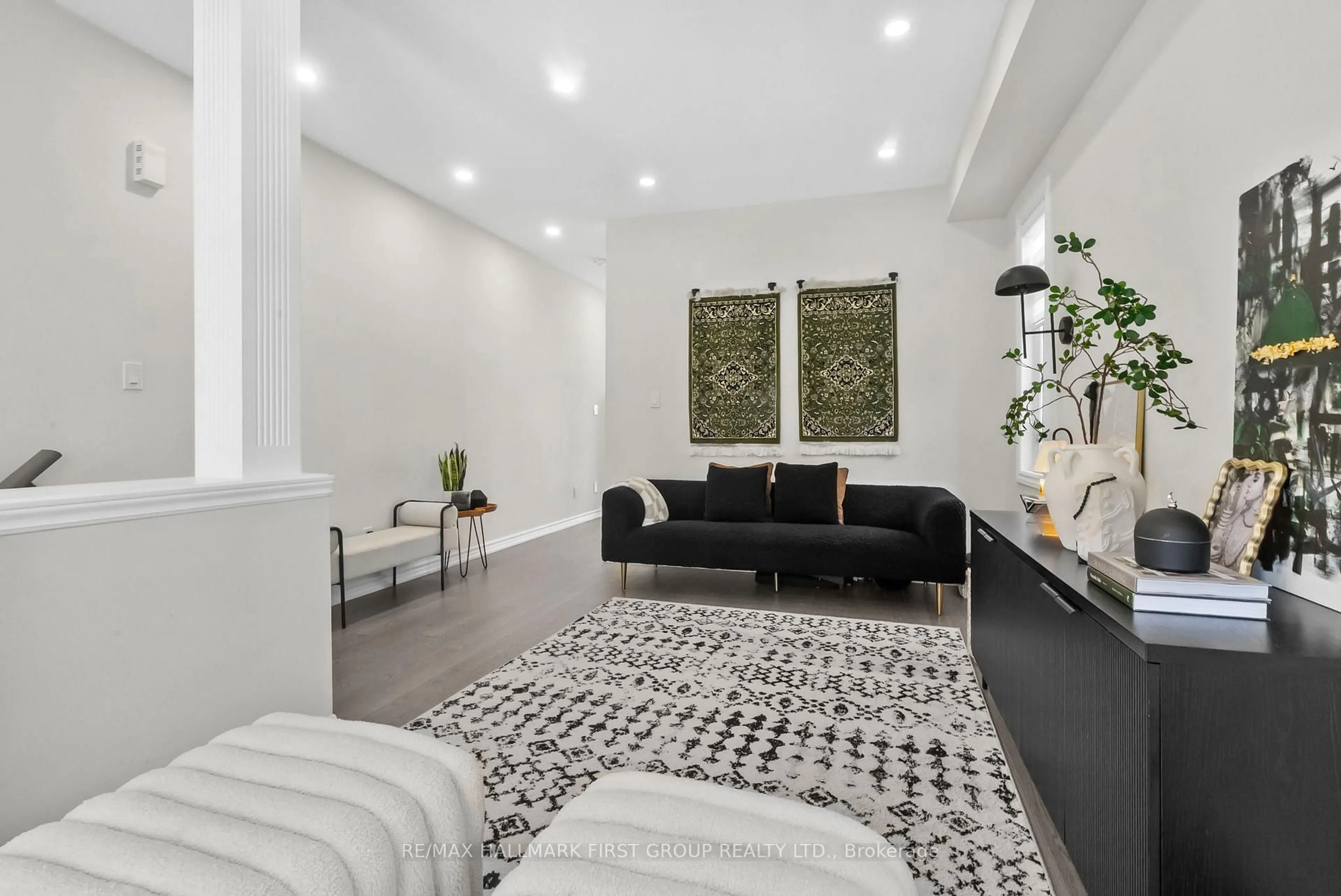 Living room with furniture, unknown for 16 Cachia Lane, Ajax Ontario L1T 0P8