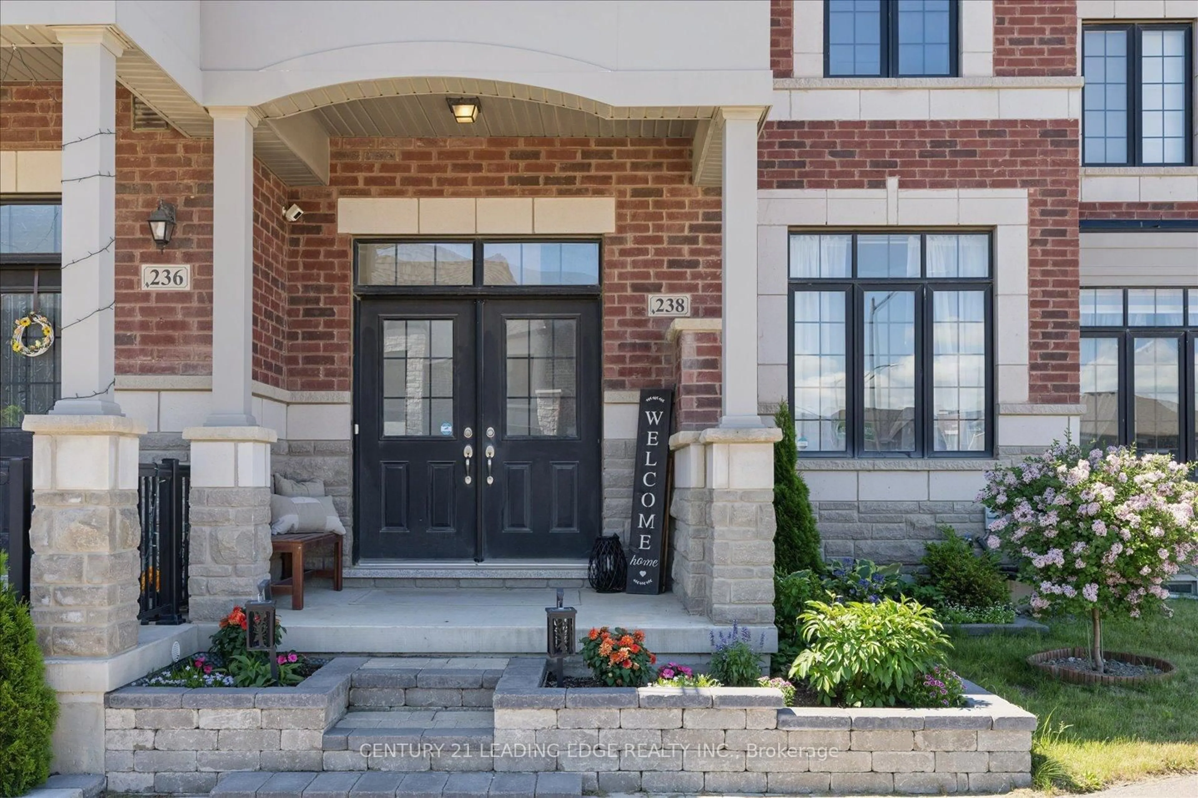 Home with brick exterior material, street for 238 Coronation Rd, Whitby Ontario L1P 0H7