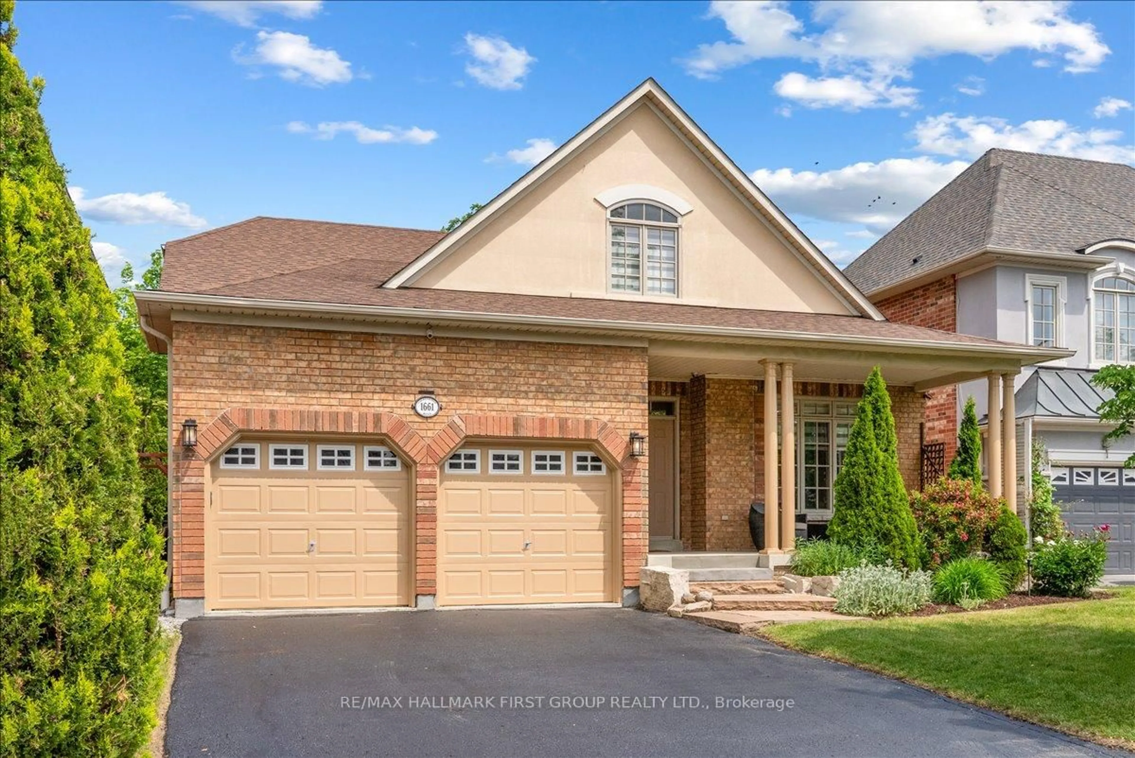 Home with brick exterior material, street for 1661 Goldenridge Rd, Pickering Ontario L1V 7J5
