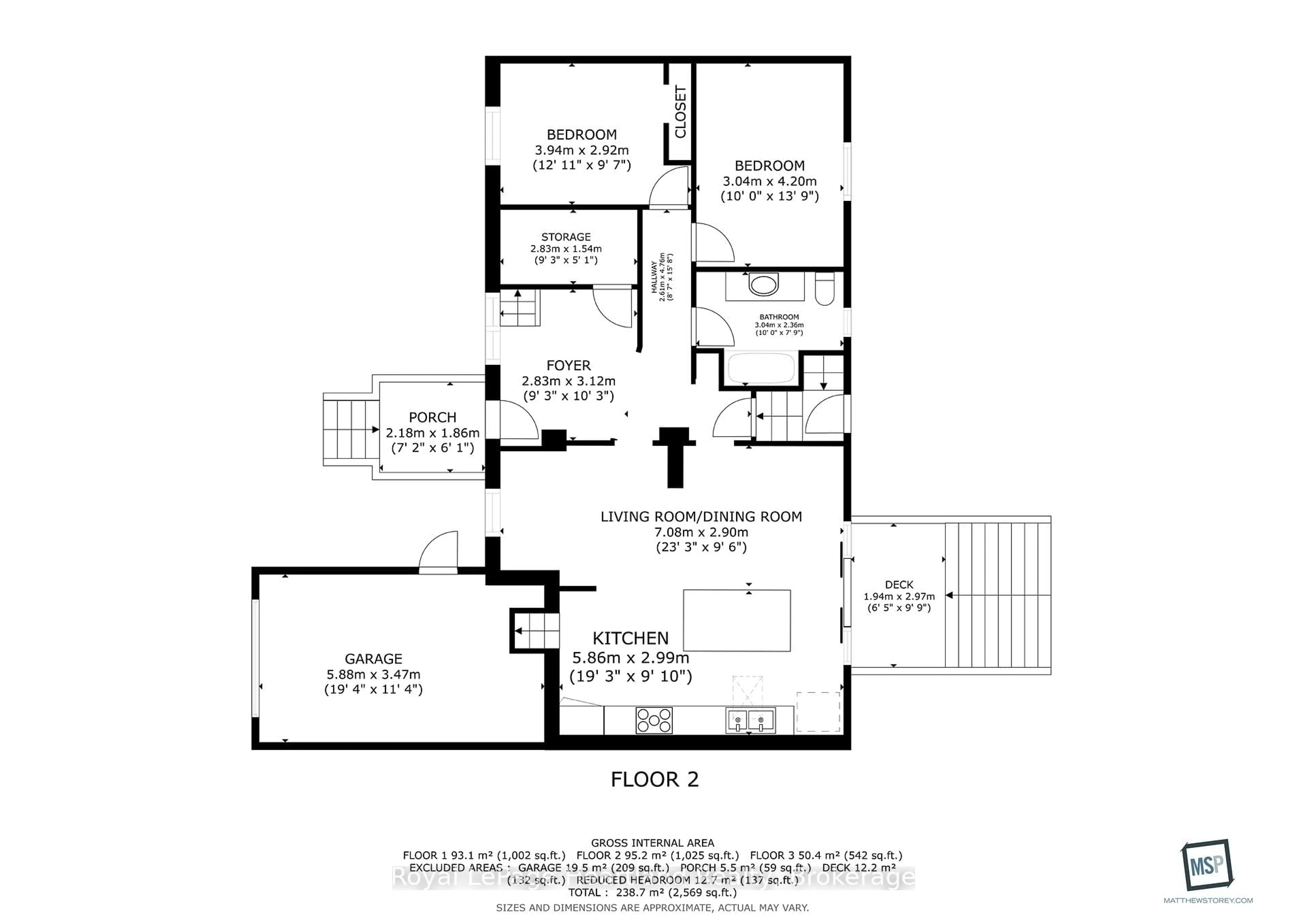 Floor plan for 15 SCARBOROUGH HEIGHTS Blvd, Toronto Ontario M1M 2V3