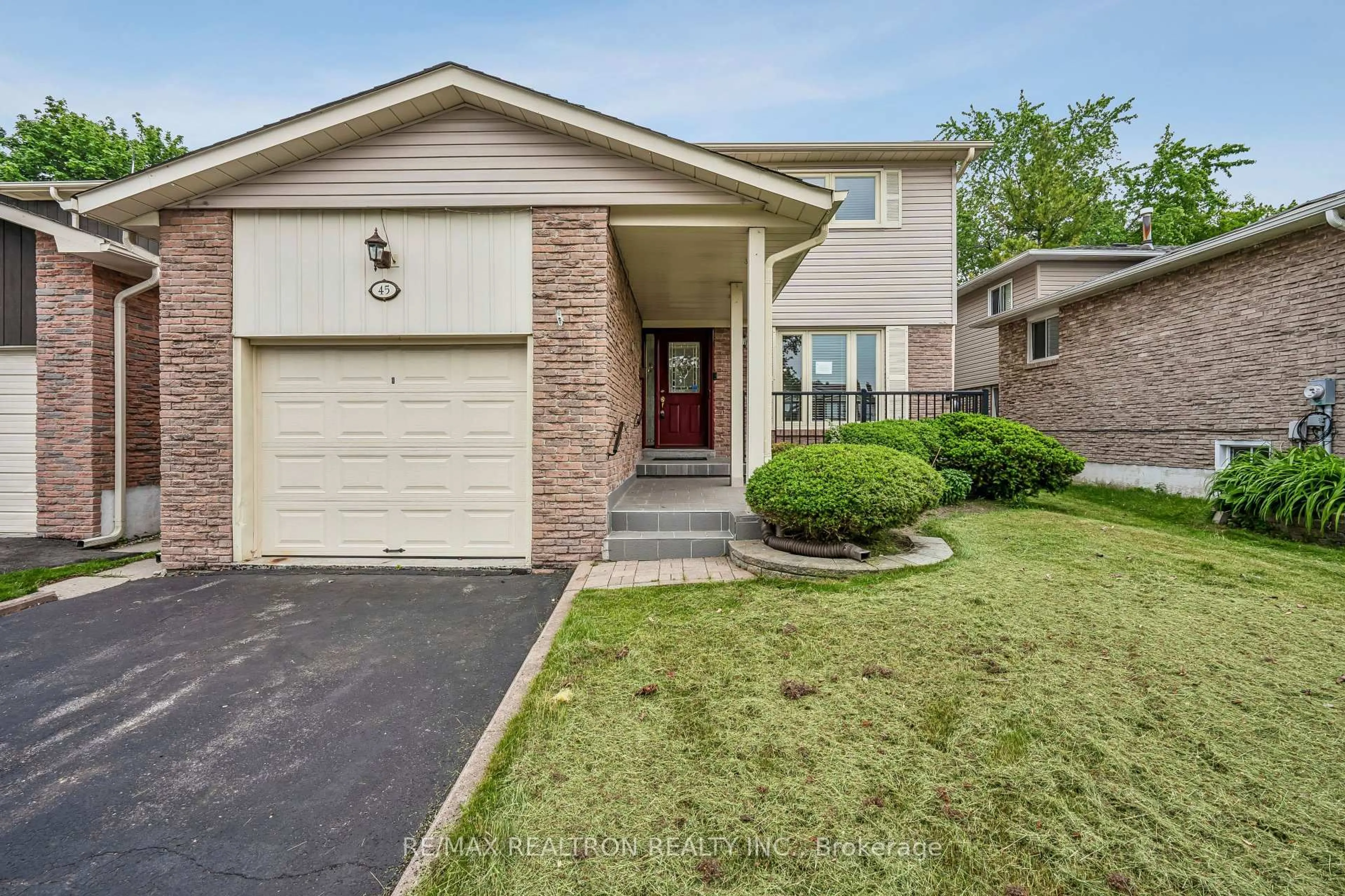 Home with brick exterior material, street for 45 Fireside Dr, Toronto Ontario M1B 2C9