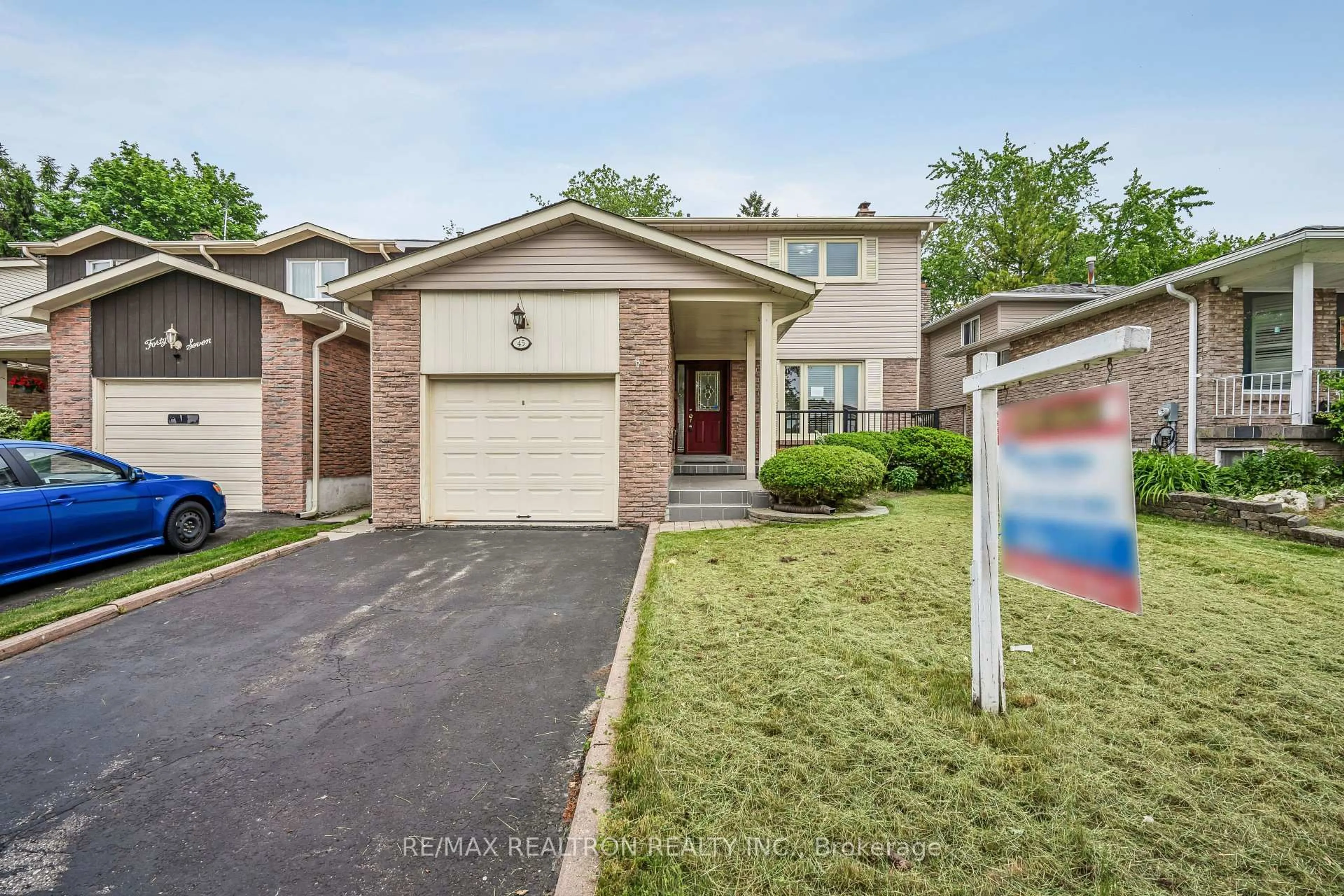 Home with brick exterior material, street for 45 Fireside Dr, Toronto Ontario M1B 2C9