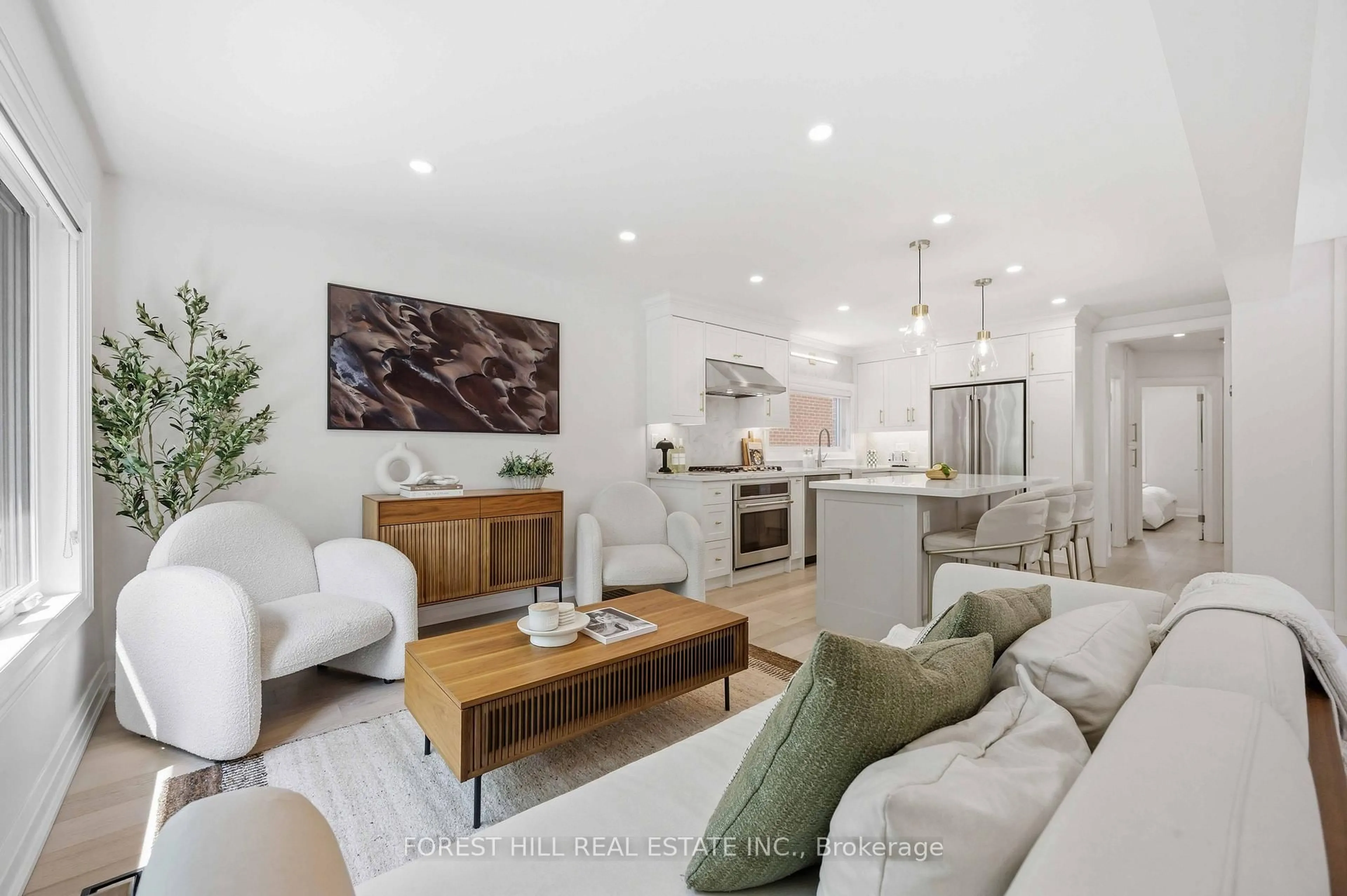 Living room with furniture, unknown for 9 Marilyn Cres, Toronto Ontario M4B 3C5