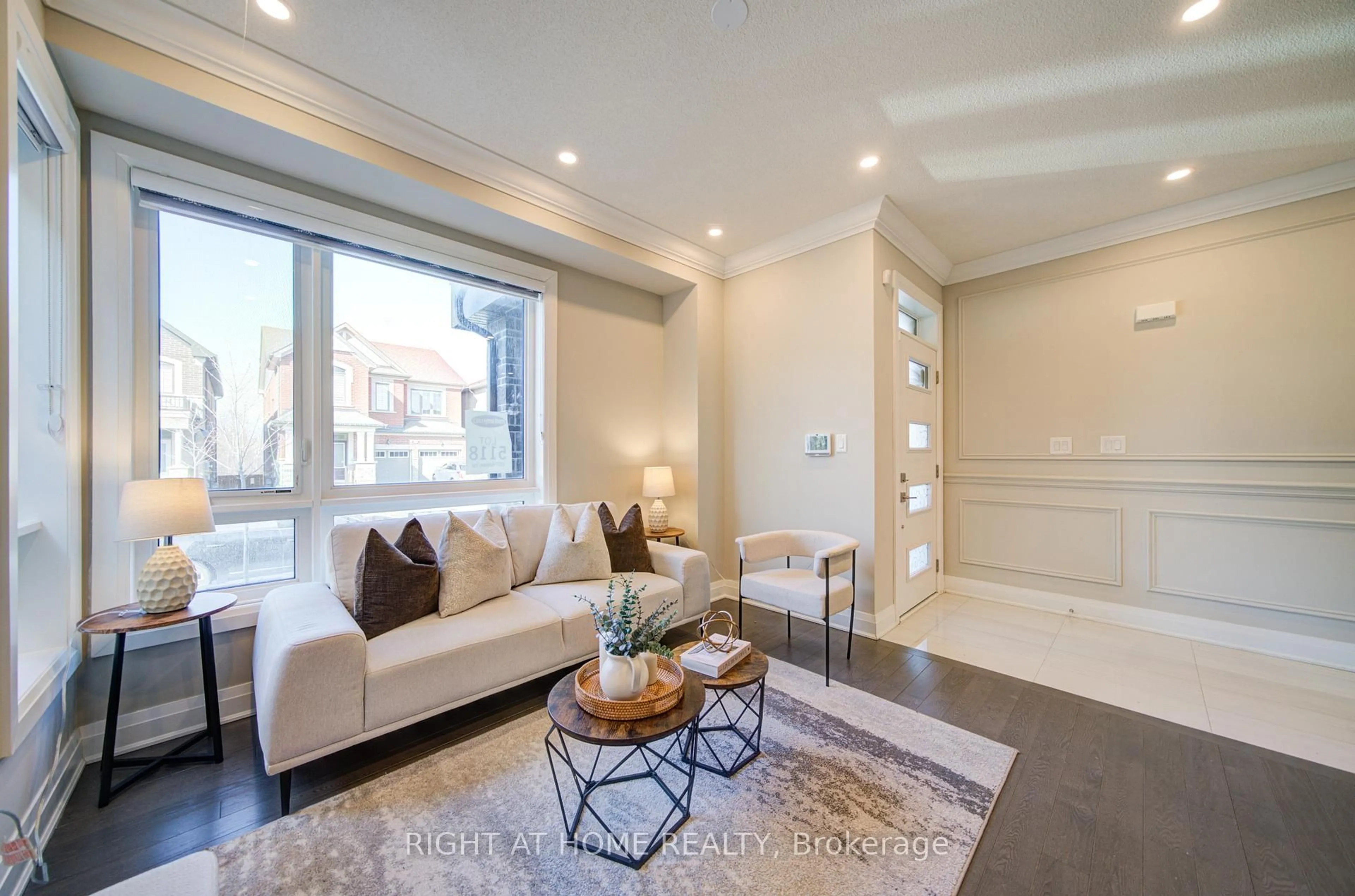 Living room with furniture, unknown for 3007 Hollyberry Tr, Pickering Ontario L1X 0N5