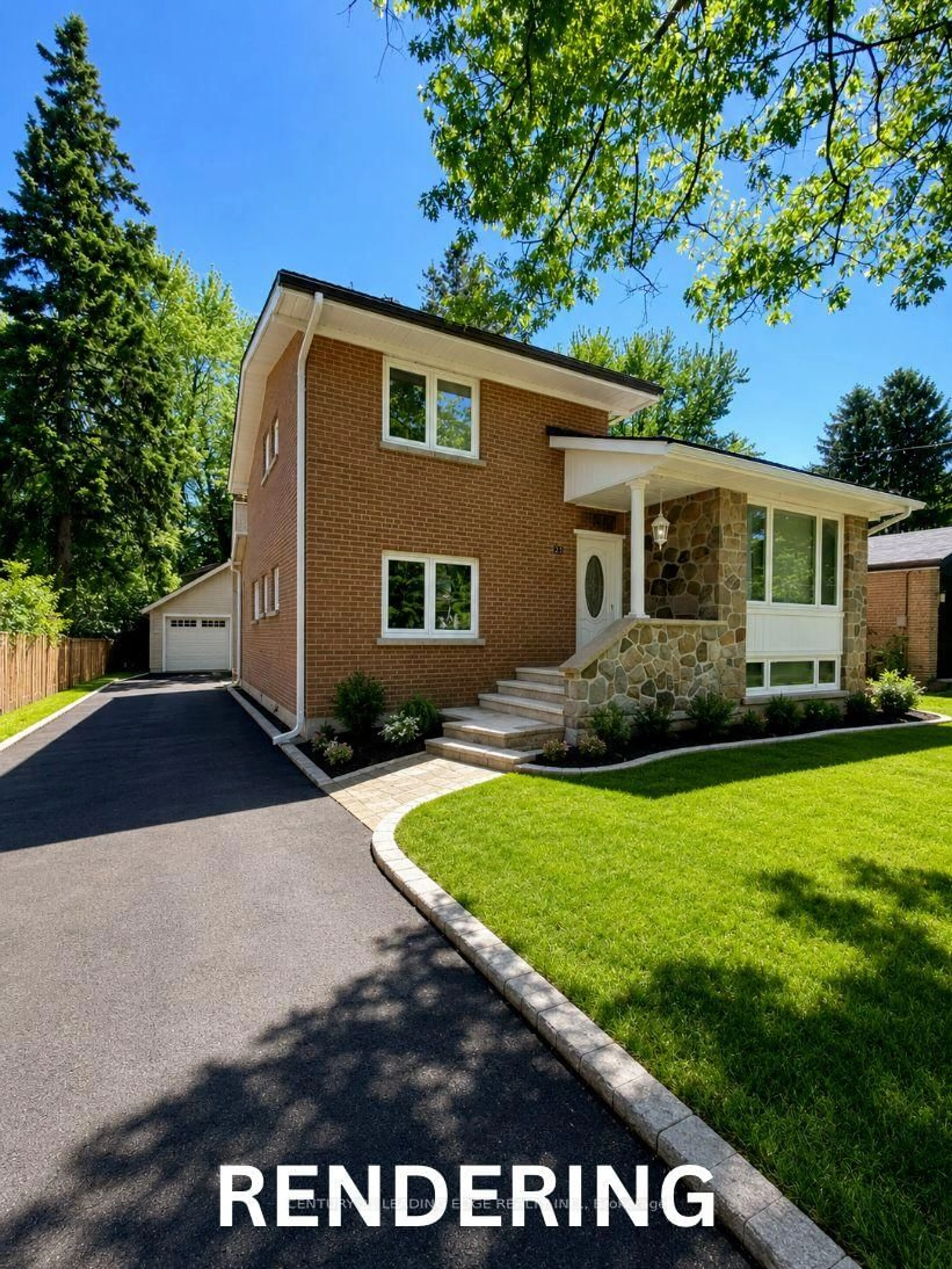 Home with brick exterior material, street for 23 Cree Ave, Toronto Ontario M1M 1Z3